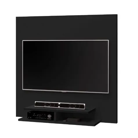 Painel Para TV Até 40 Polegadas 0,90m Quênia Preto J&A