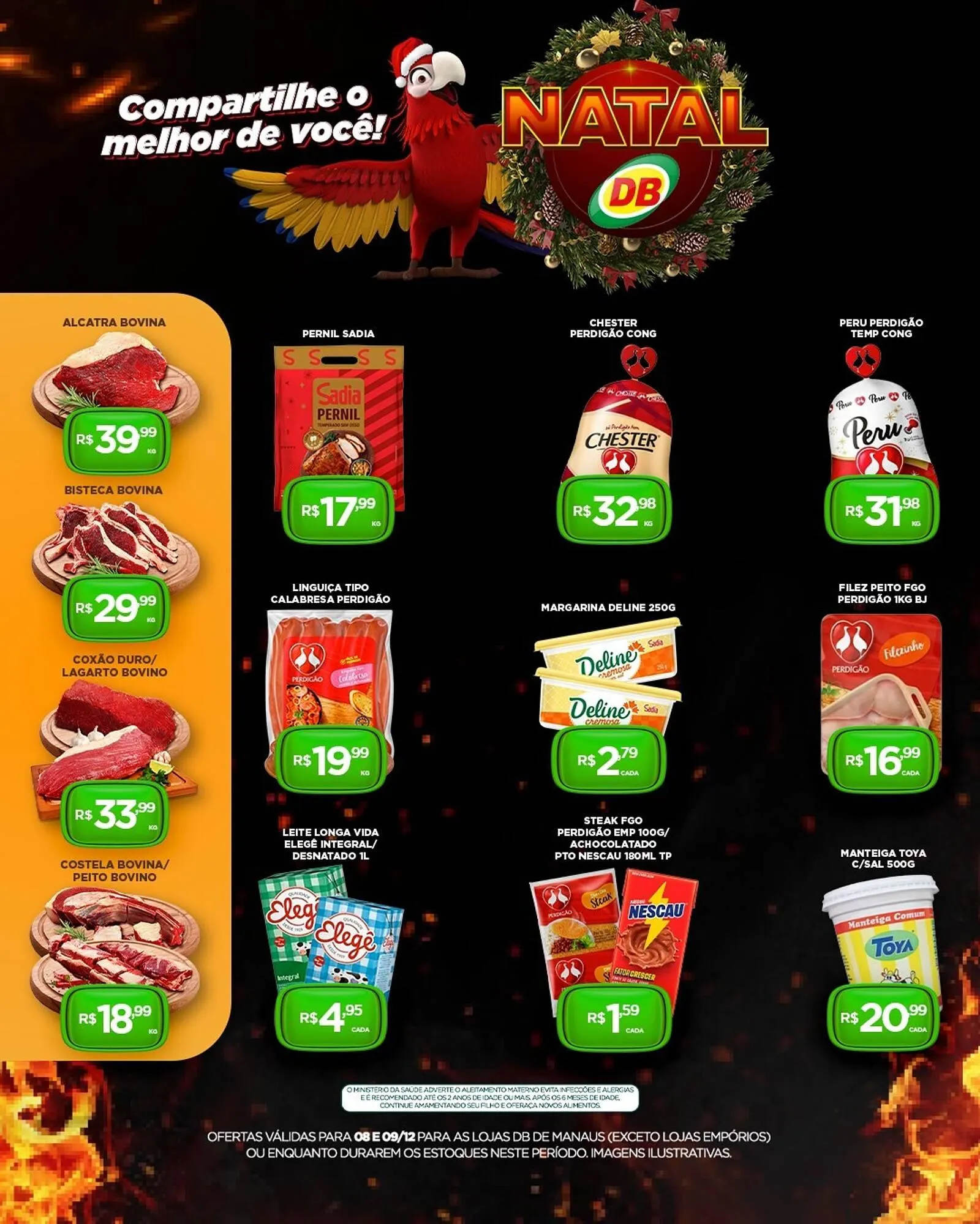 Encarte de Catálogo DB Supermercados 8 de dezembro até 9 de dezembro 2025 - Pagina 1