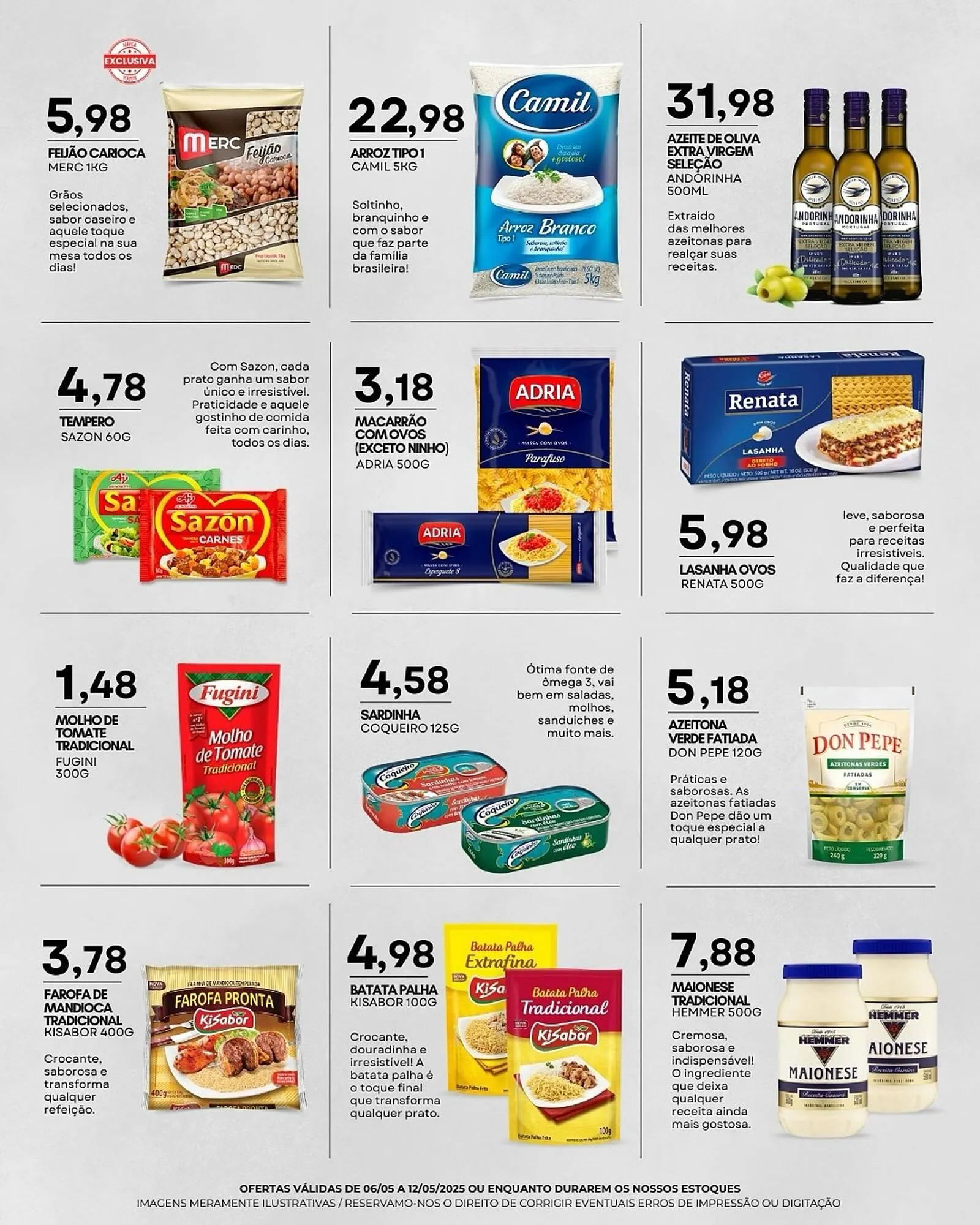 Encarte de Catálogo Mercadão Atacadista 6 de maio até 12 de maio 2025 - Pagina 4