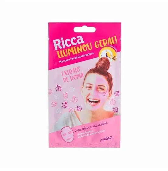 Máscara Facial Ricca Iluminadora