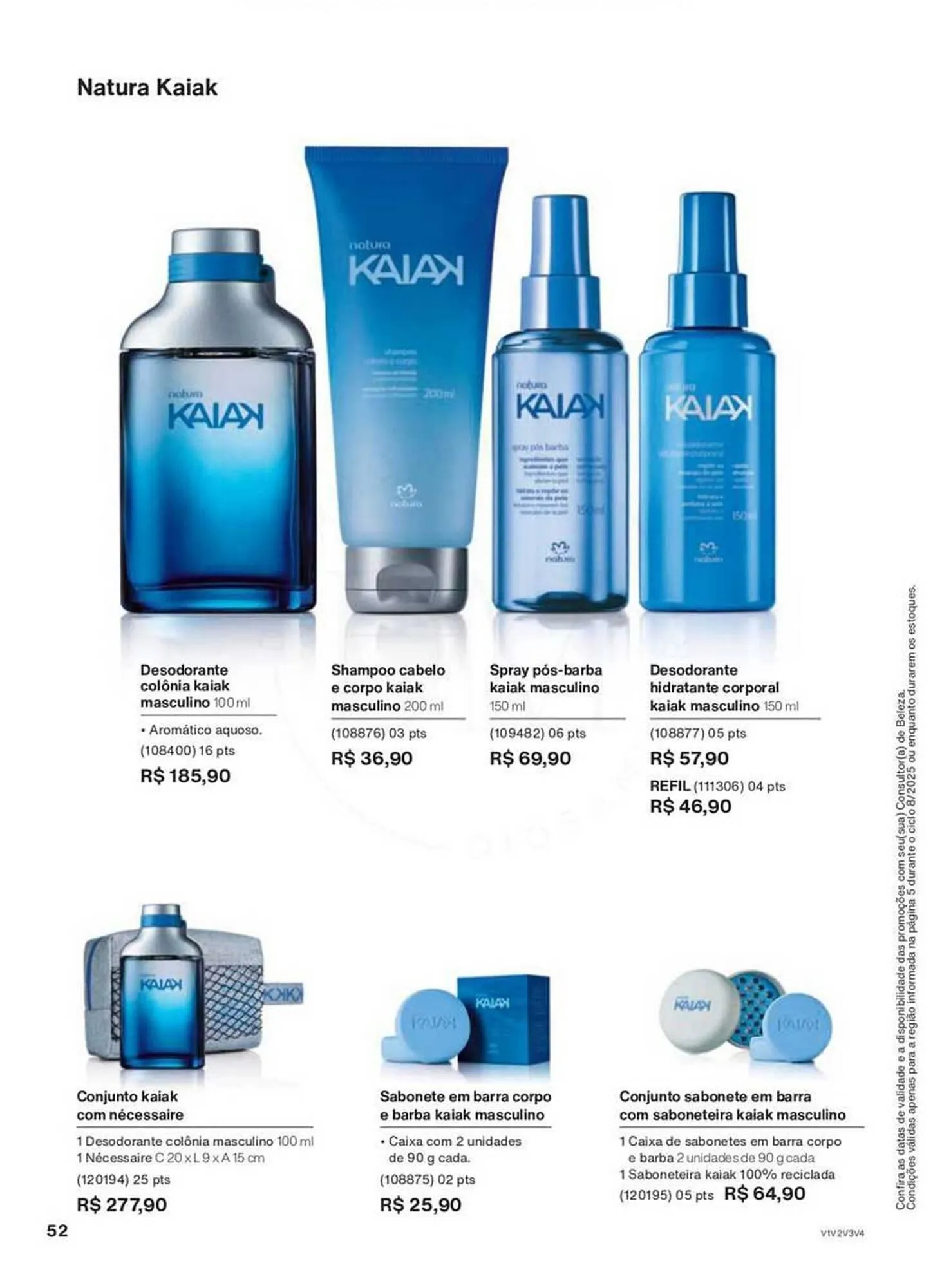Encarte de Catálogo Natura 24 de abril até 30 de maio 2025 - Pagina 52