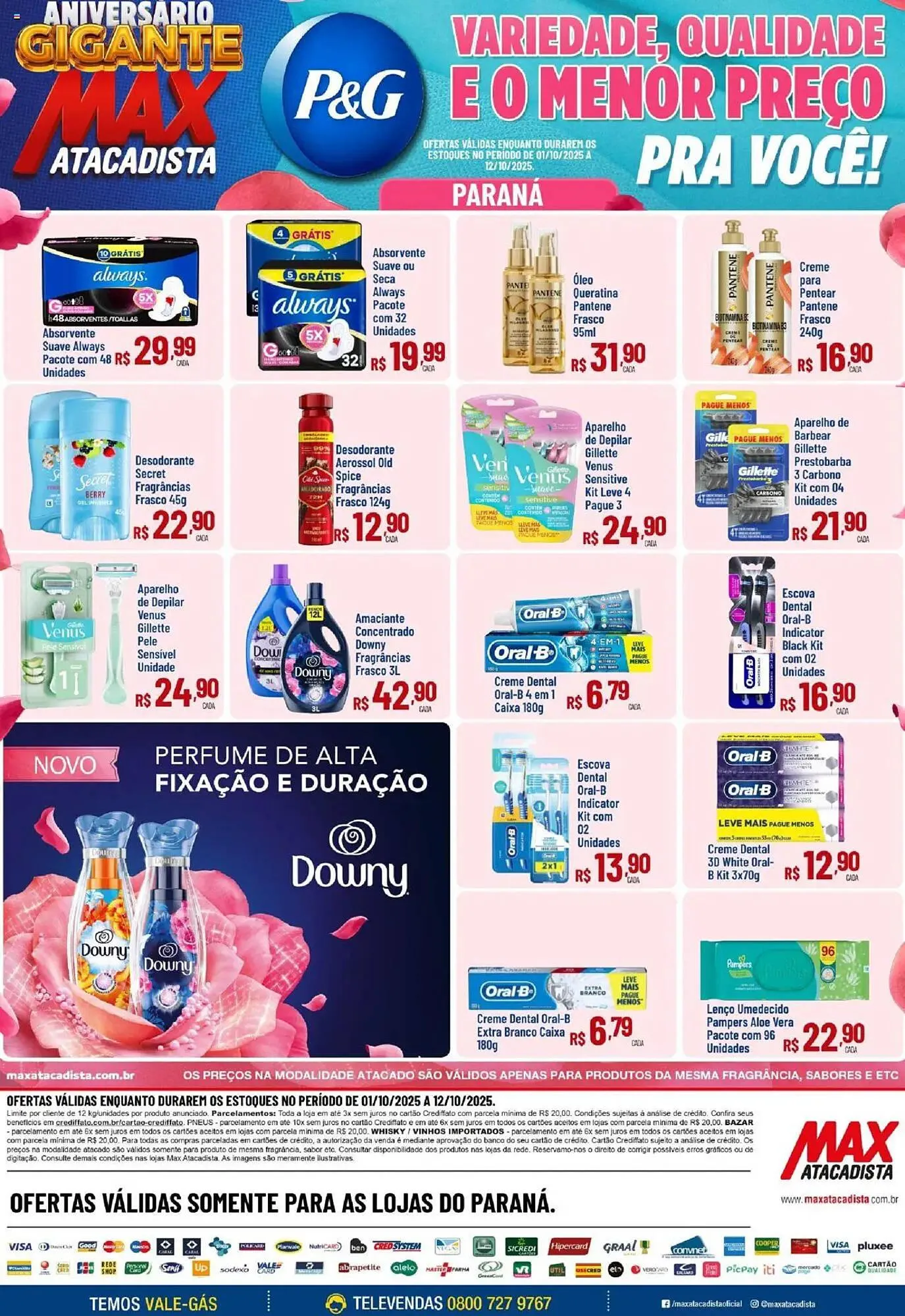 Encarte de Encarte Max Atacadista 1 de outubro até 13 de outubro 2025 - Pagina 1