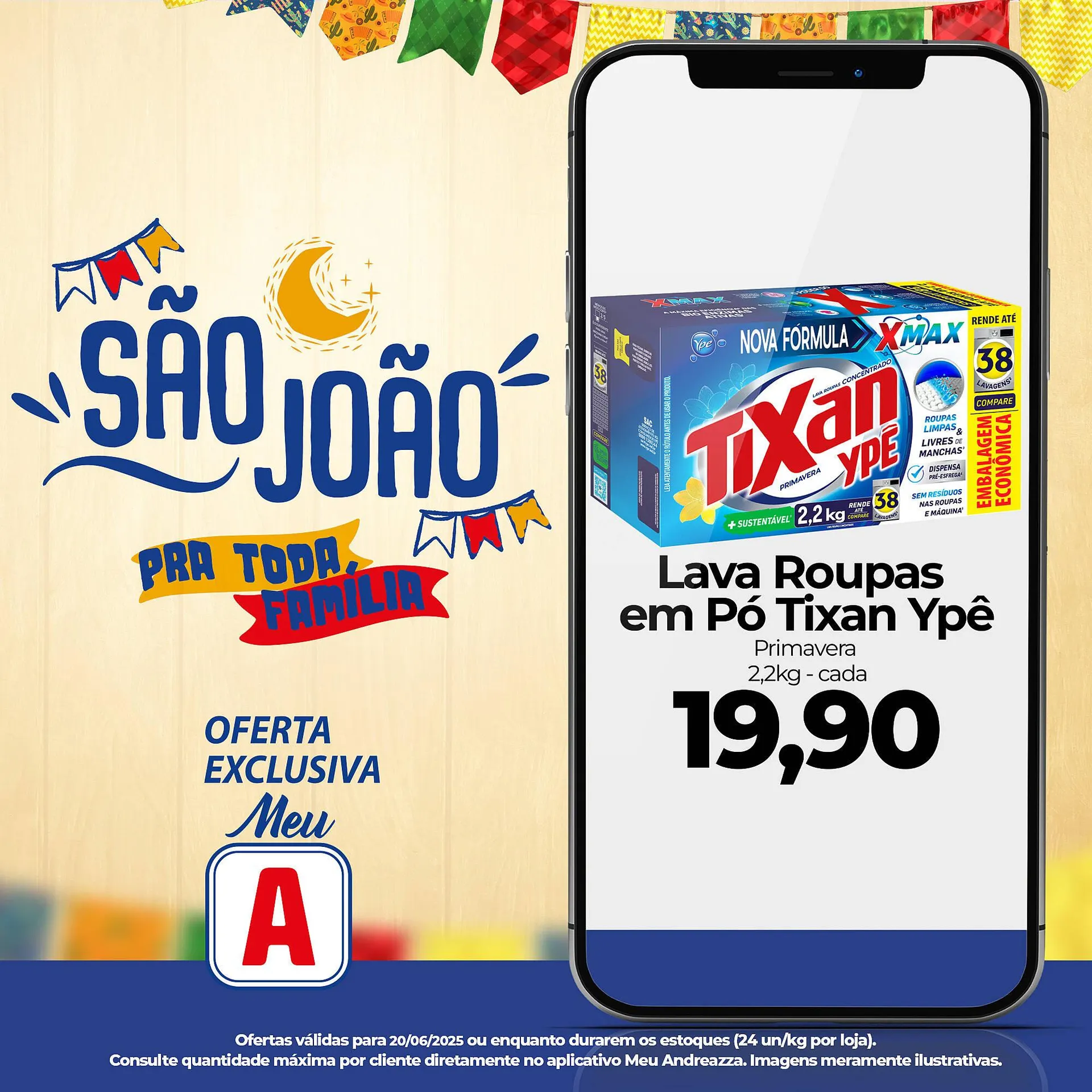 Encarte de Catálogo Supermercados Andreazza 20 de junho até 20 de junho 2025 - Pagina 2