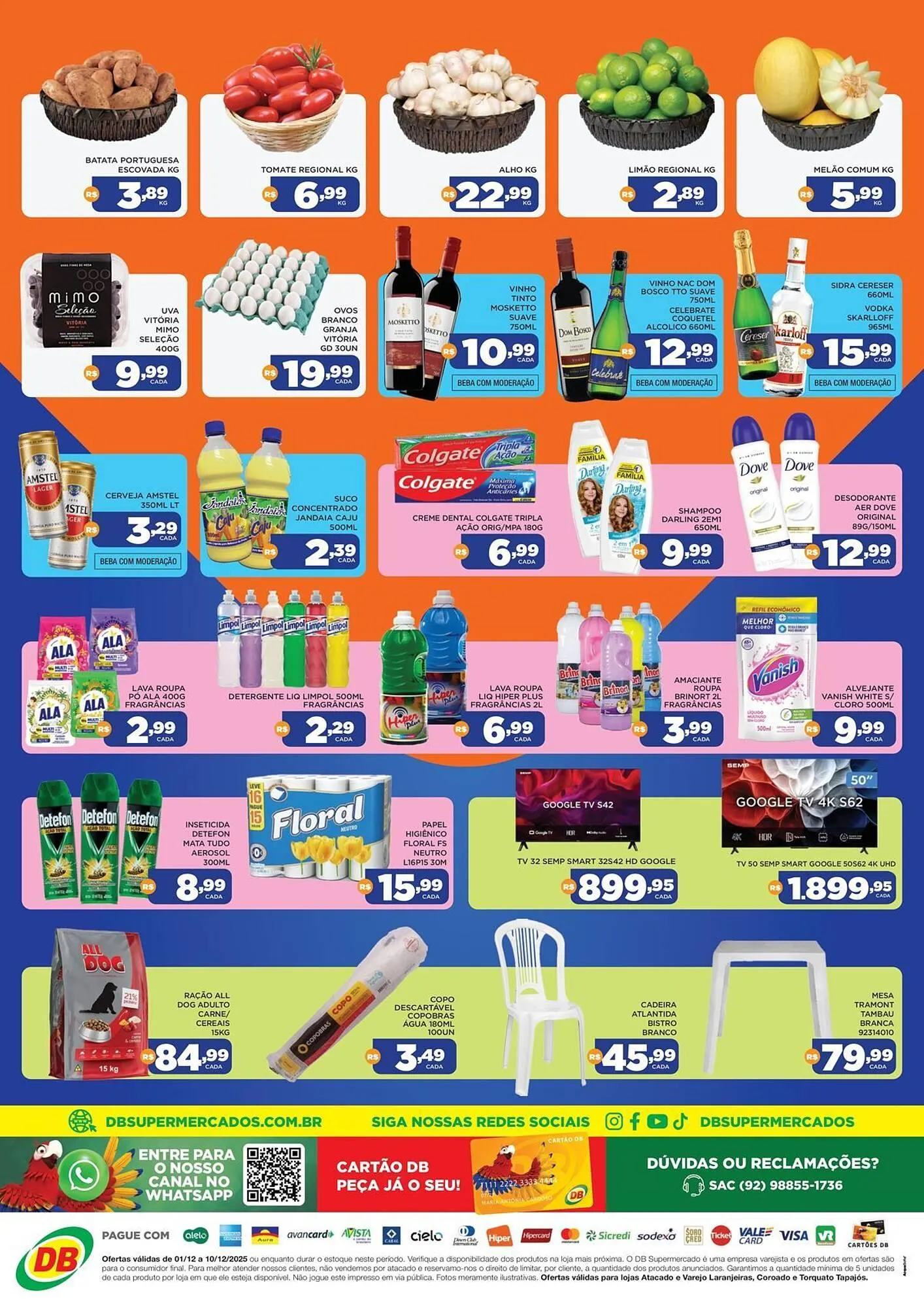 Encarte de Catálogo DB Supermercados 3 de dezembro até 10 de dezembro 2025 - Pagina 2