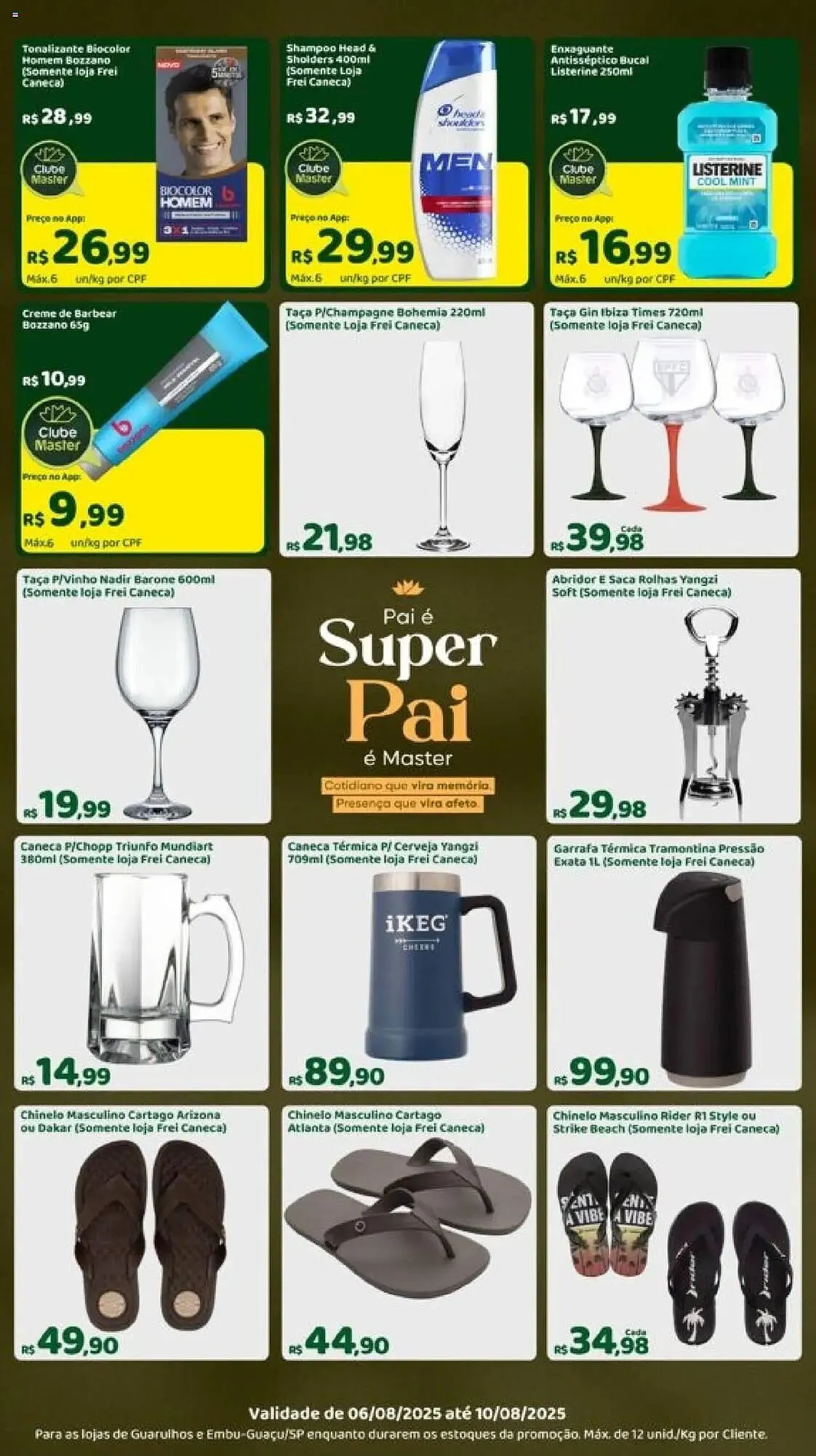 Encarte de Catálogo Master Supermercados 6 de agosto até 10 de agosto 2025 - Pagina 5