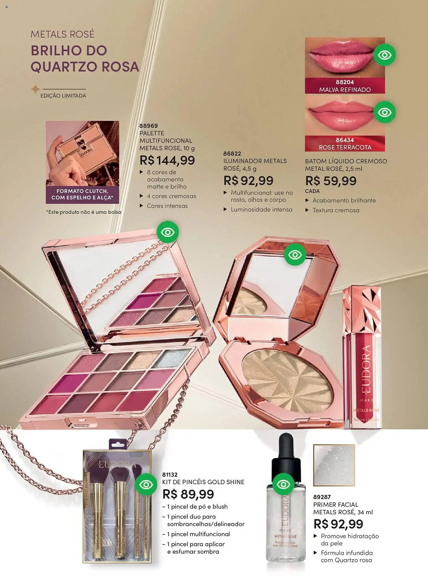 Encarte de Catálogo Eudora 17 de dezembro até 9 de janeiro 2026 - Pagina 83