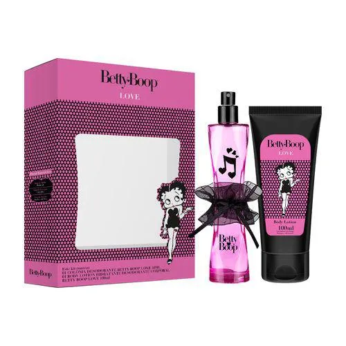 Kit Betty Boop Deo Colônia + Hidratante corpora Love