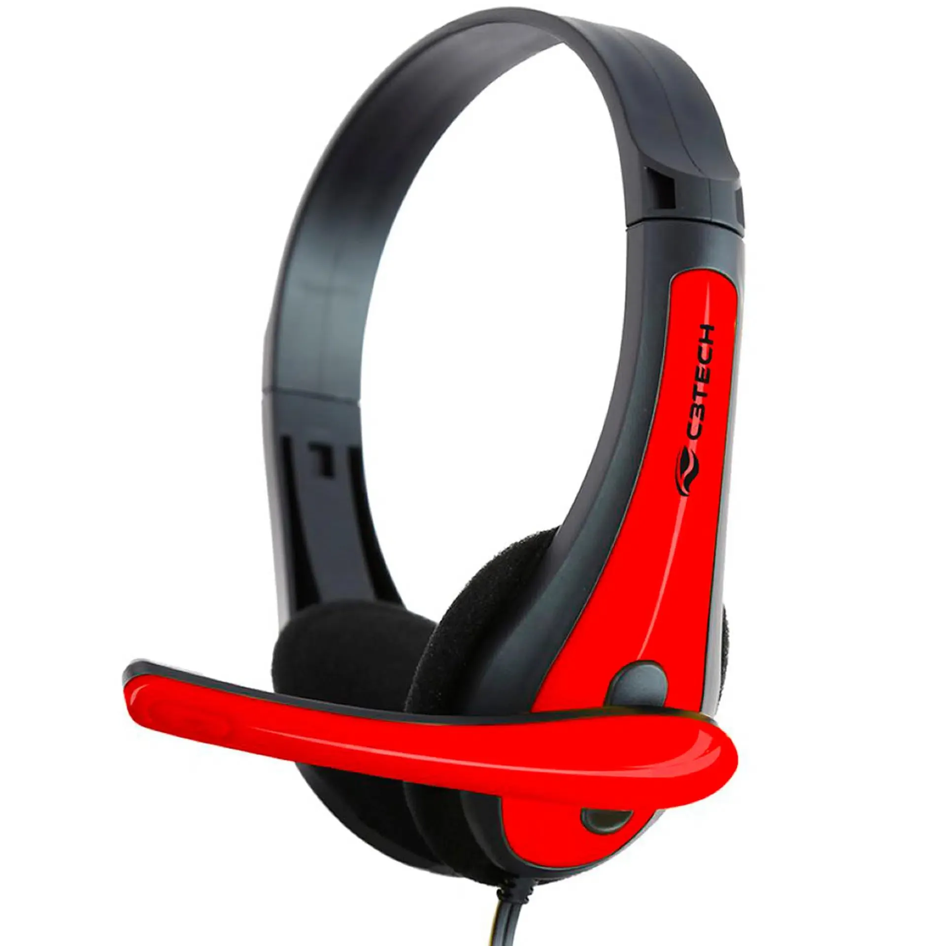 Fone de Ouvido C3Tech PH-30BK com Fio Microfone Integrado - Preto