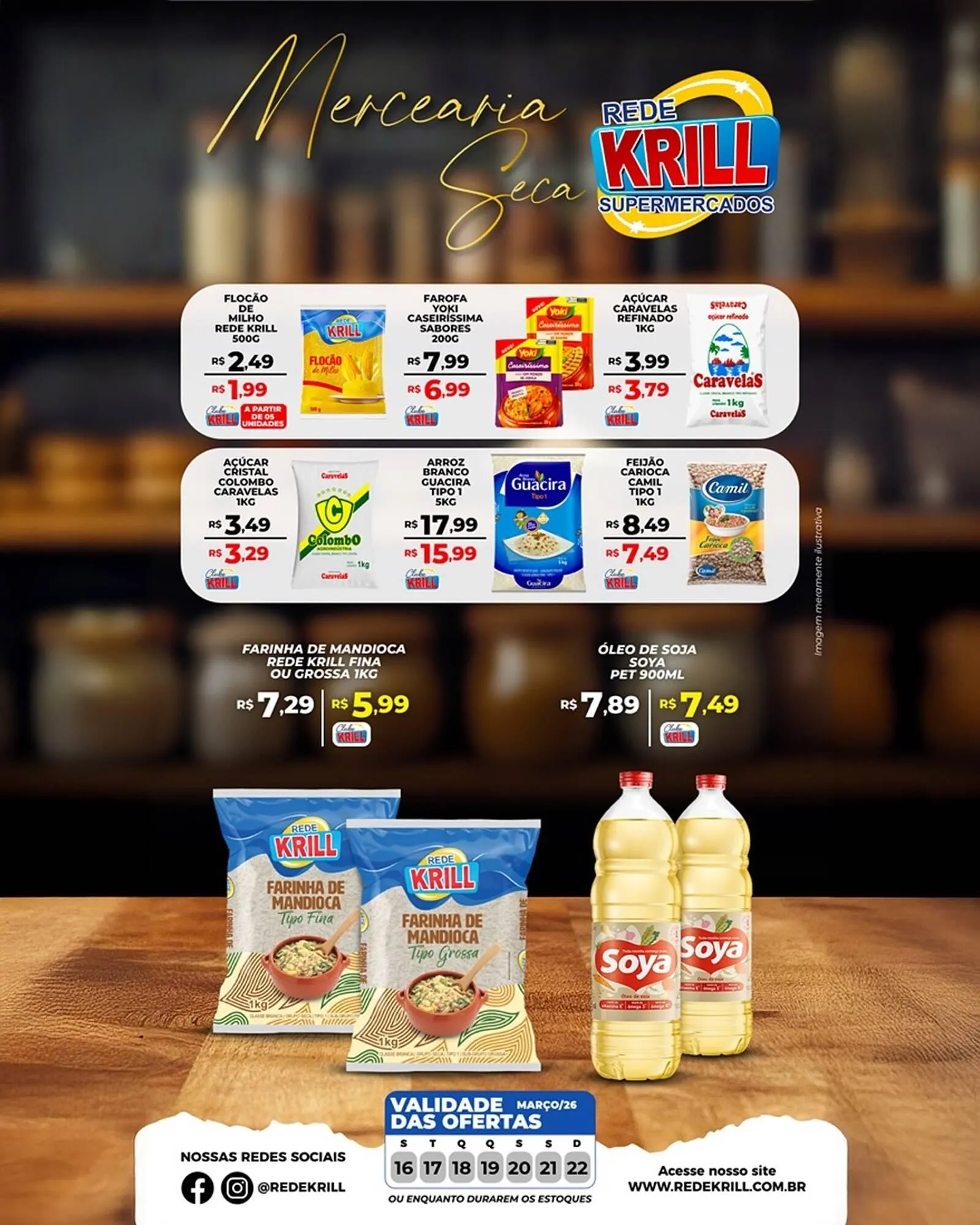 Encarte de Folheto Rede Krill 16 de março até 22 de março 2026 - Pagina 4