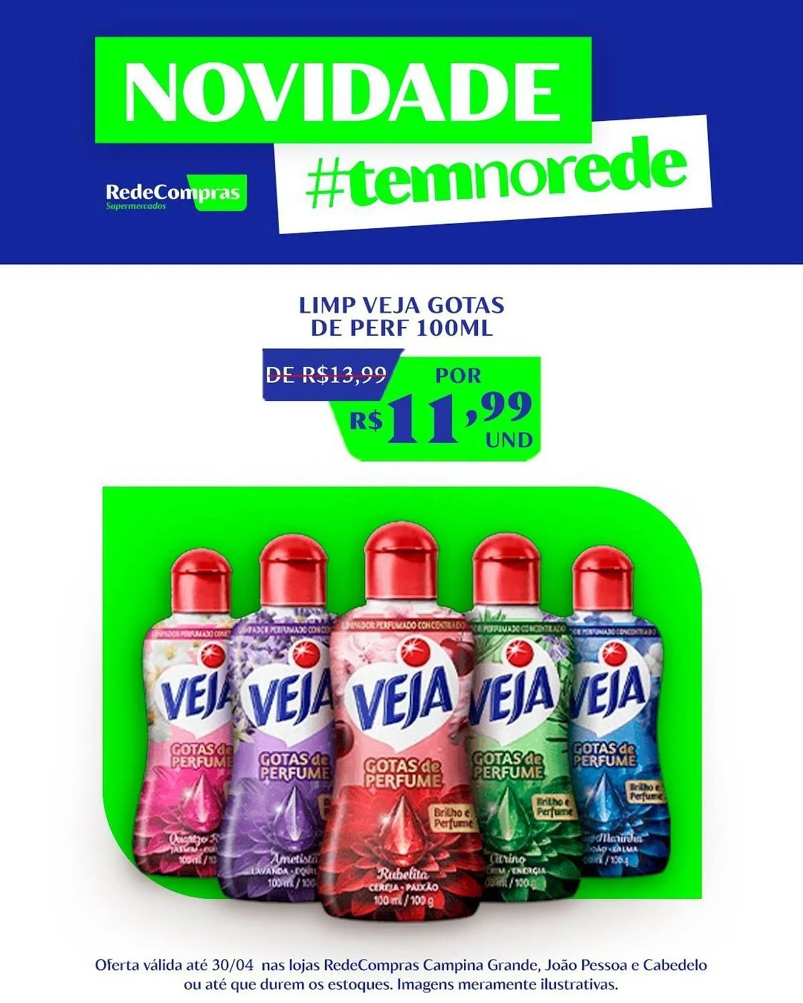 Encarte de Encarte Rede Compras 21 de abril até 30 de abril 2026 - Pagina 1