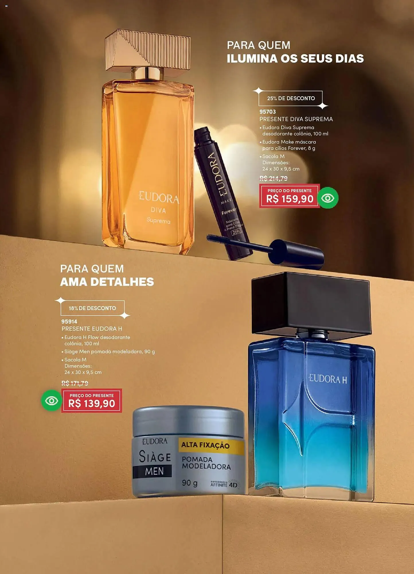 Encarte de Catálogo Eudora 23 de abril até 15 de junho 2026 - Pagina 40