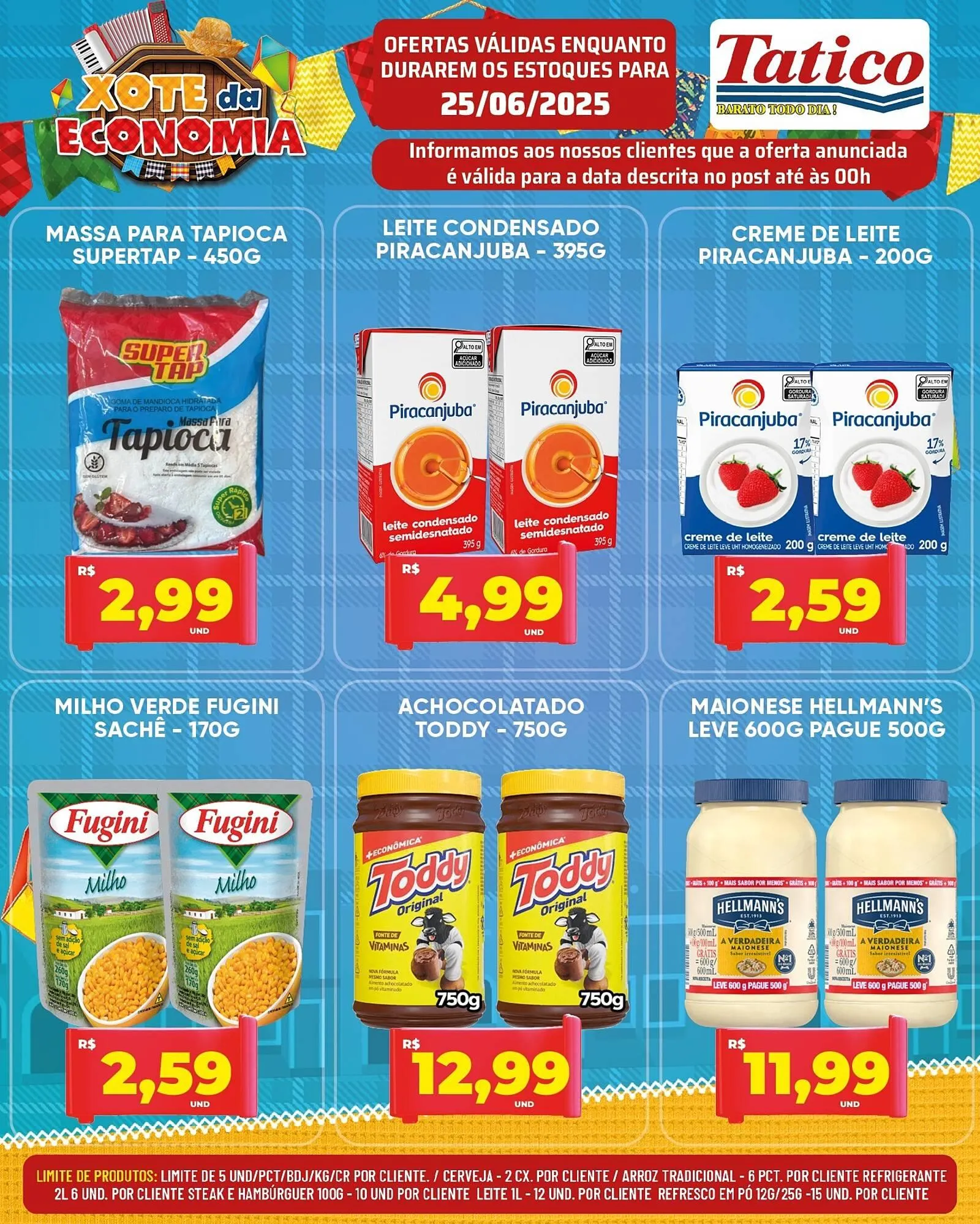 Encarte de Catálogo Tatico 25 de junho até 25 de junho 2025 - Pagina 1