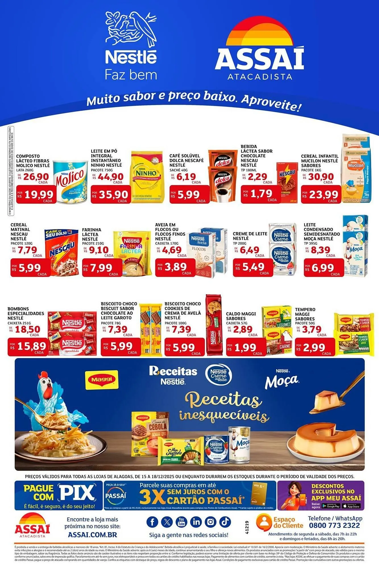 Encarte de Encarte Assaí Atacadista 15 de dezembro até 18 de dezembro 2025 - Pagina 3