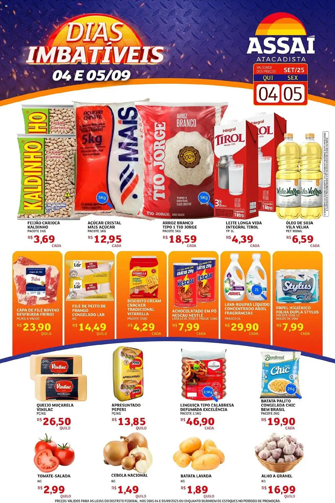 Encarte de Encarte Assaí Atacadista 4 de setembro até 6 de setembro 2025 - Pagina 1