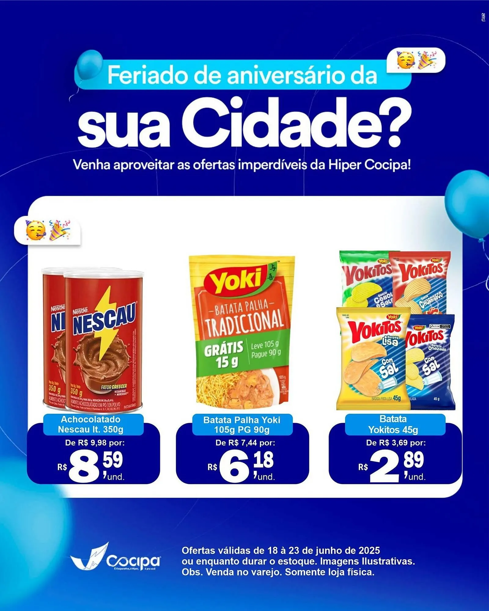 Encarte de Catálogo Cocipa 18 de junho até 23 de junho 2025 - Pagina 3