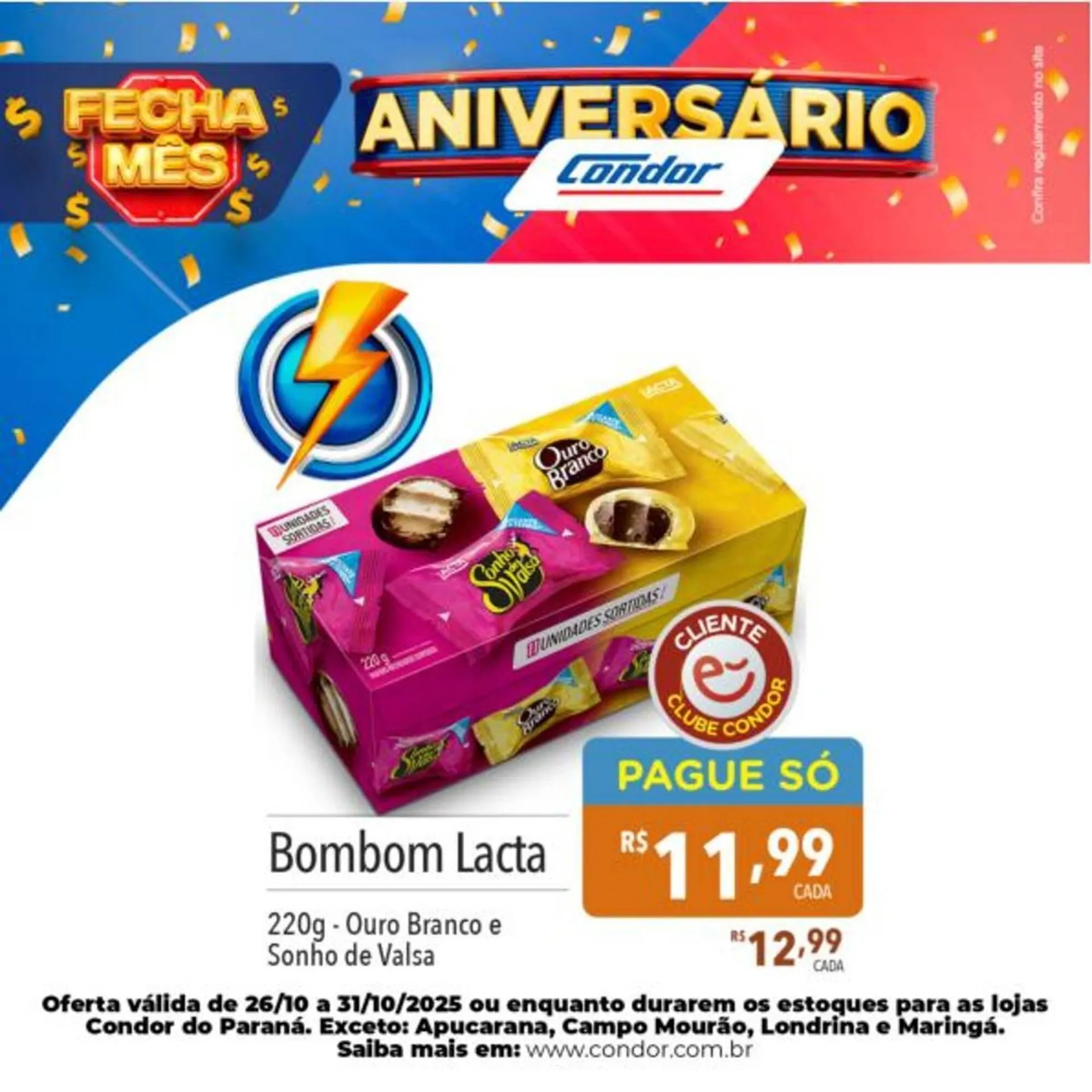 Encarte de Catálogo Supermercados Condor 28 de outubro até 31 de outubro 2025 - Pagina 3