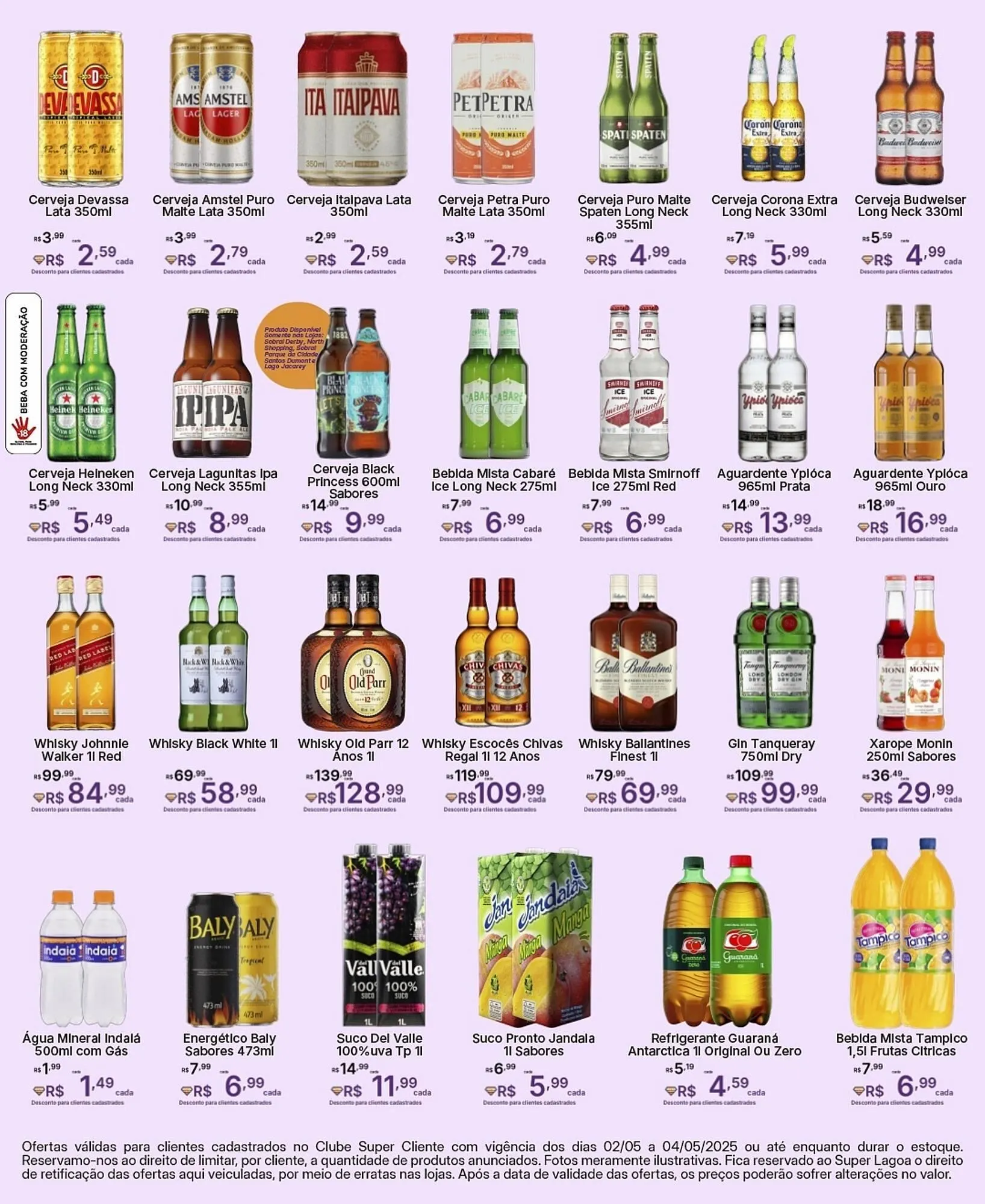 Encarte de Catálogo Super Lagoa 9 de maio até 11 de maio 2025 - Pagina 3