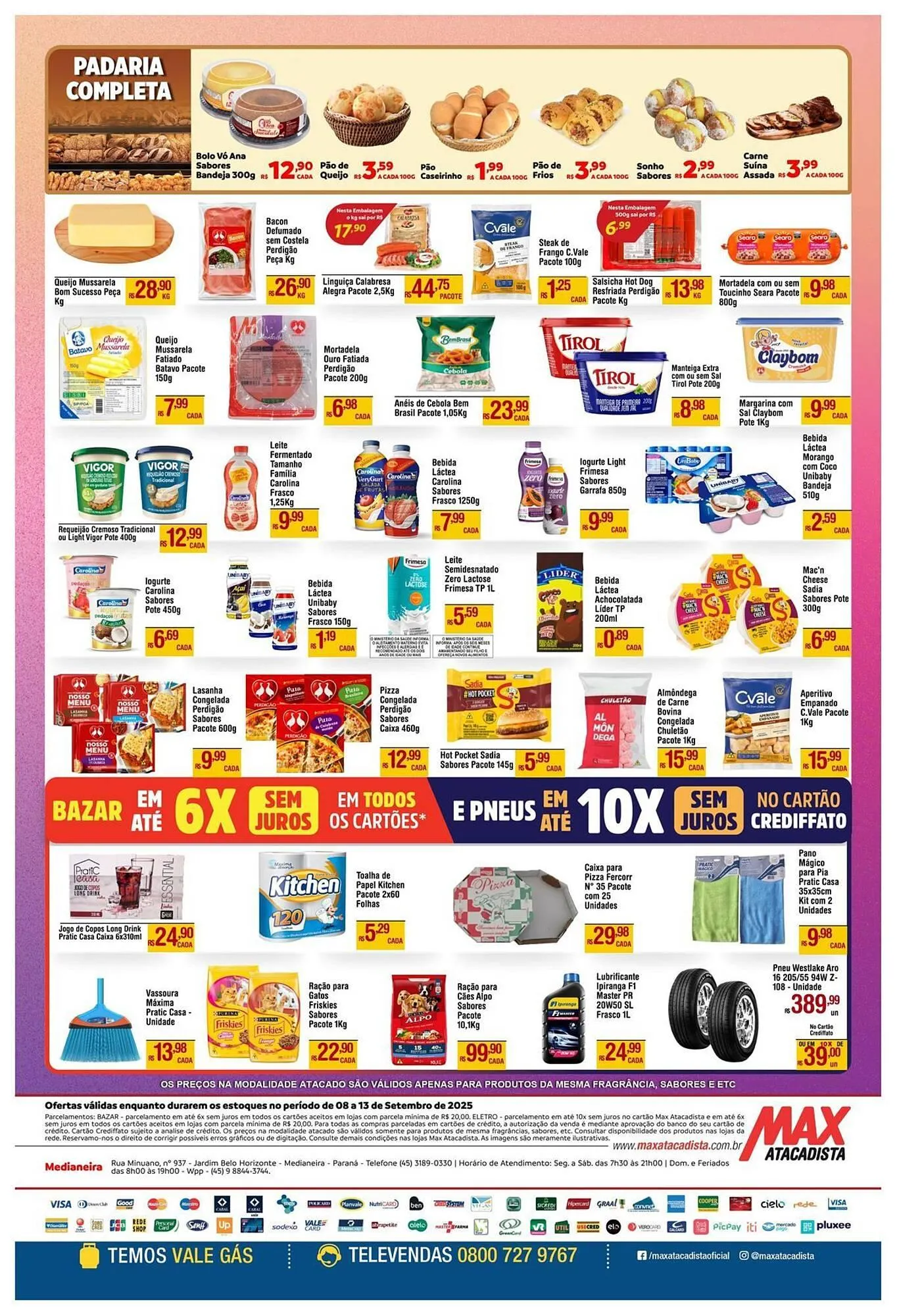 Encarte de Encarte Max Atacadista 9 de setembro até 13 de setembro 2025 - Pagina 4
