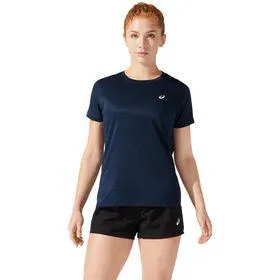 Camiseta ASICS - Feminina - Azul Marinho