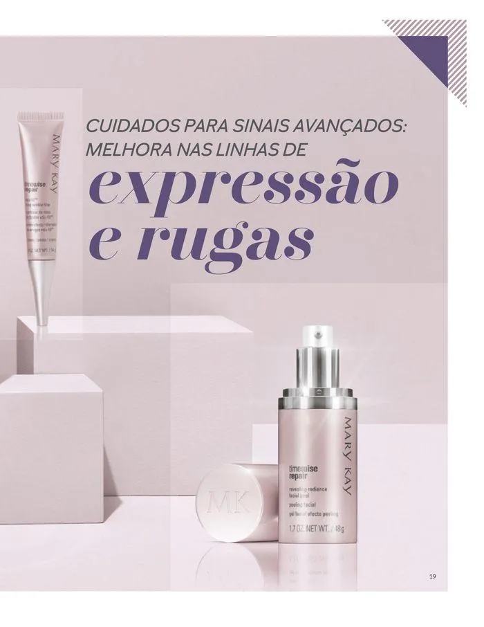 Encarte de Cartilha Cuidados Faciais 2 de setembro até 30 de setembro 2024 - Pagina 19