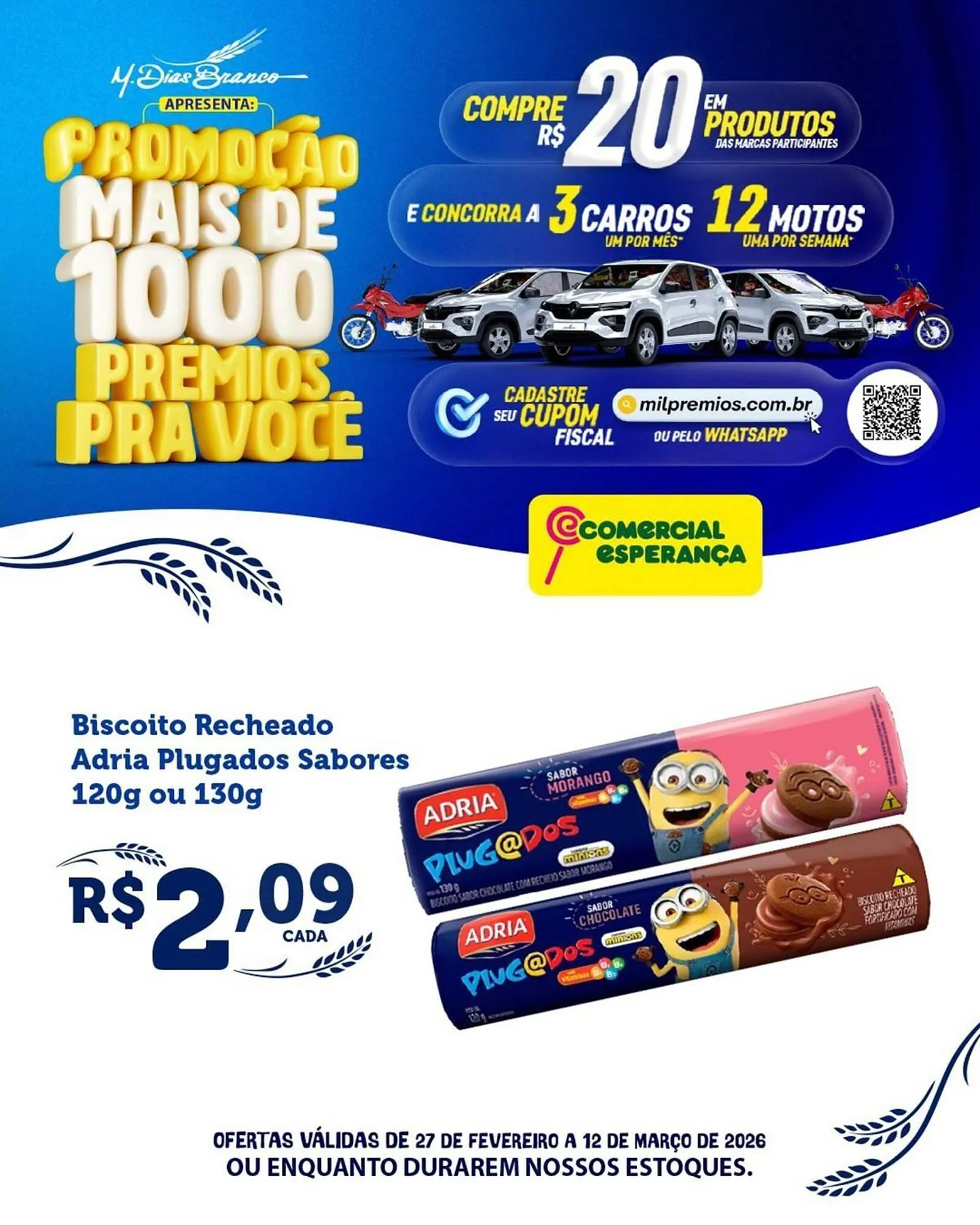 Encarte de Folheto Comercial Esperança 27 de fevereiro até 12 de março 2026 - Pagina 3