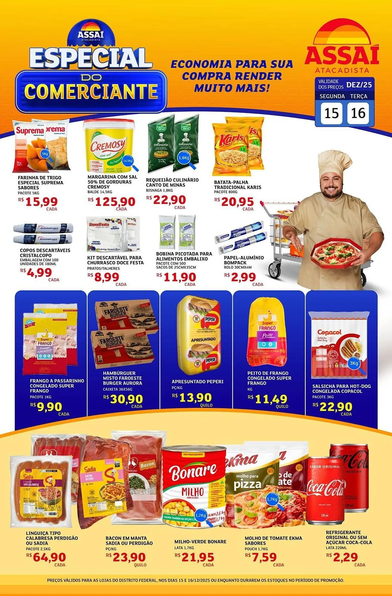 Encarte de Encarte Assaí Atacadista 15 de dezembro até 16 de dezembro 2025 - Pagina 1