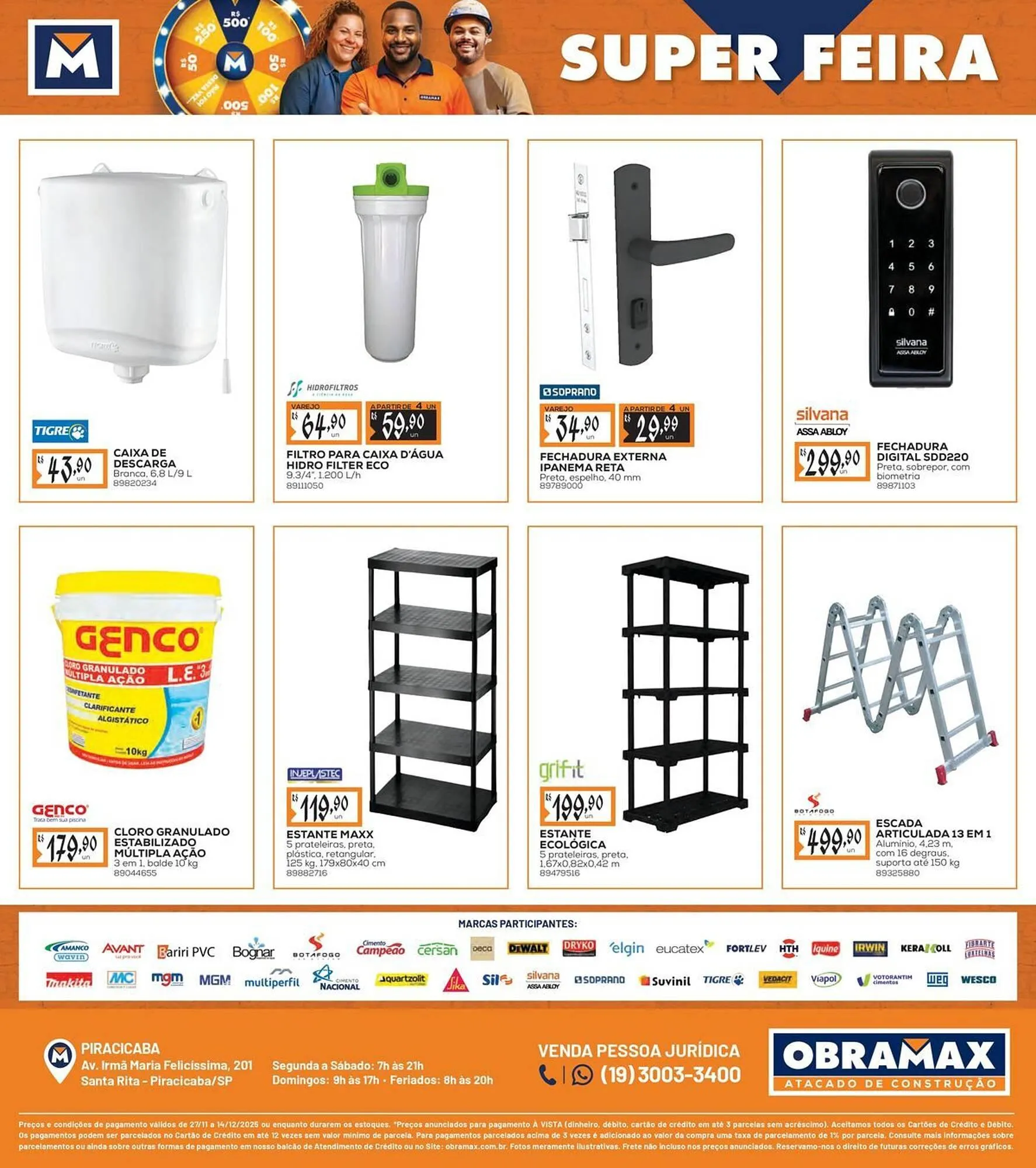 Encarte de Encarte Obramax 27 de novembro até 14 de dezembro 2025 - Pagina 4