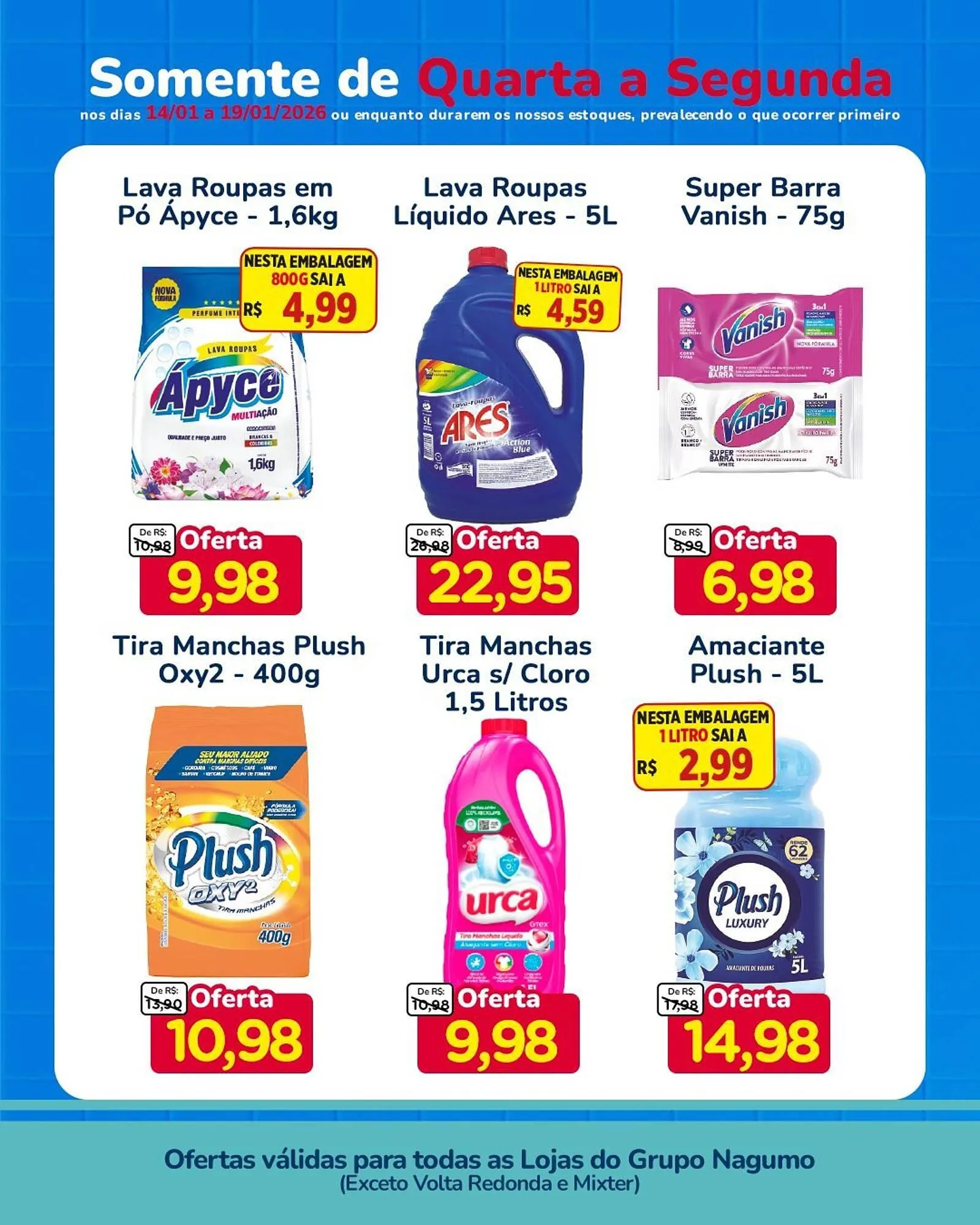Encarte de Folheto Nagumo 16 de janeiro até 19 de janeiro 2026 - Pagina 2