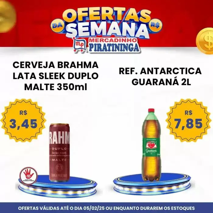 Encarte de Encarte Mercadinho Piratininga 31 de janeiro até 5 de fevereiro 2025 - Pagina 6
