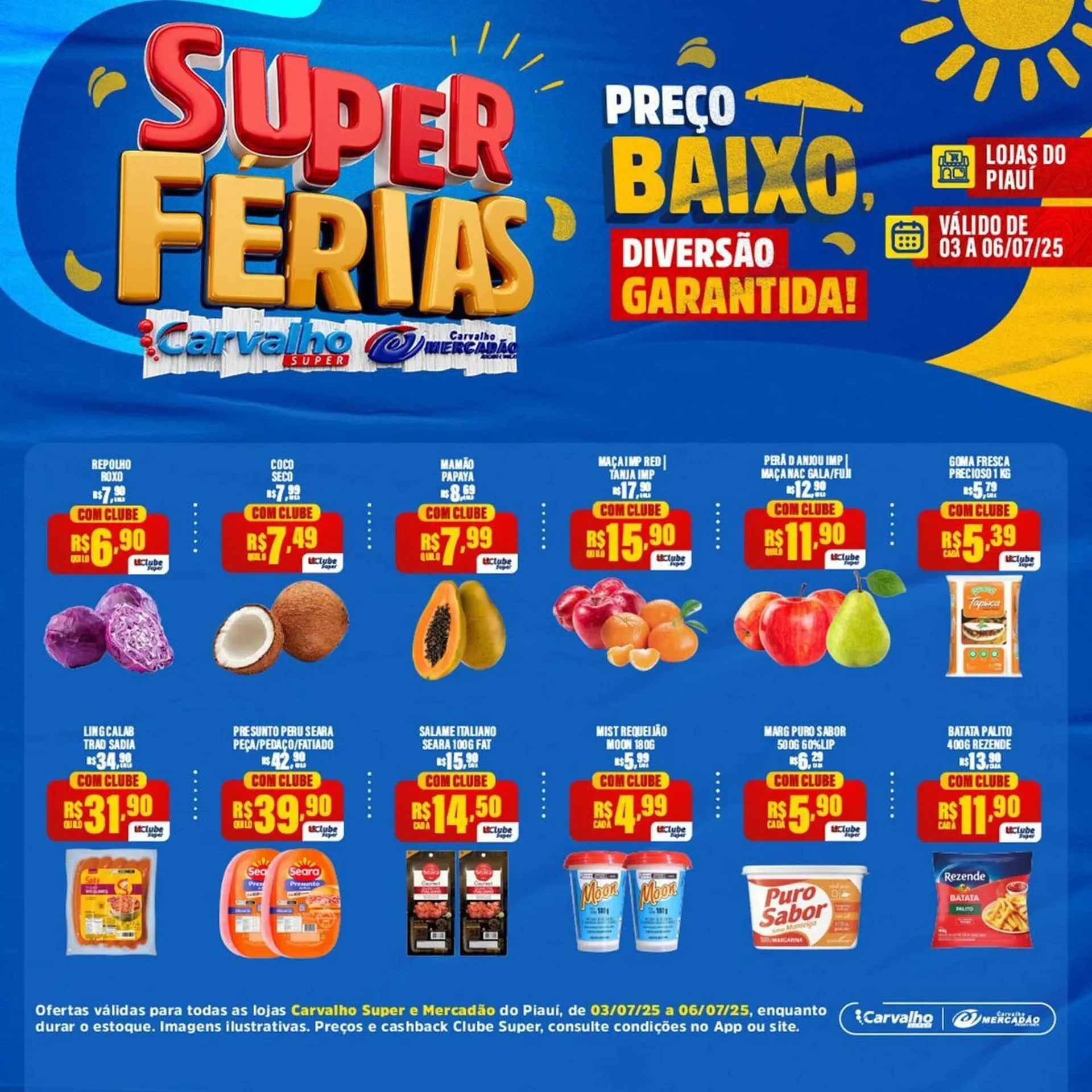 Encarte de Catálogo Carvalho Supermercado 3 de julho até 6 de julho 2025 - Pagina 4