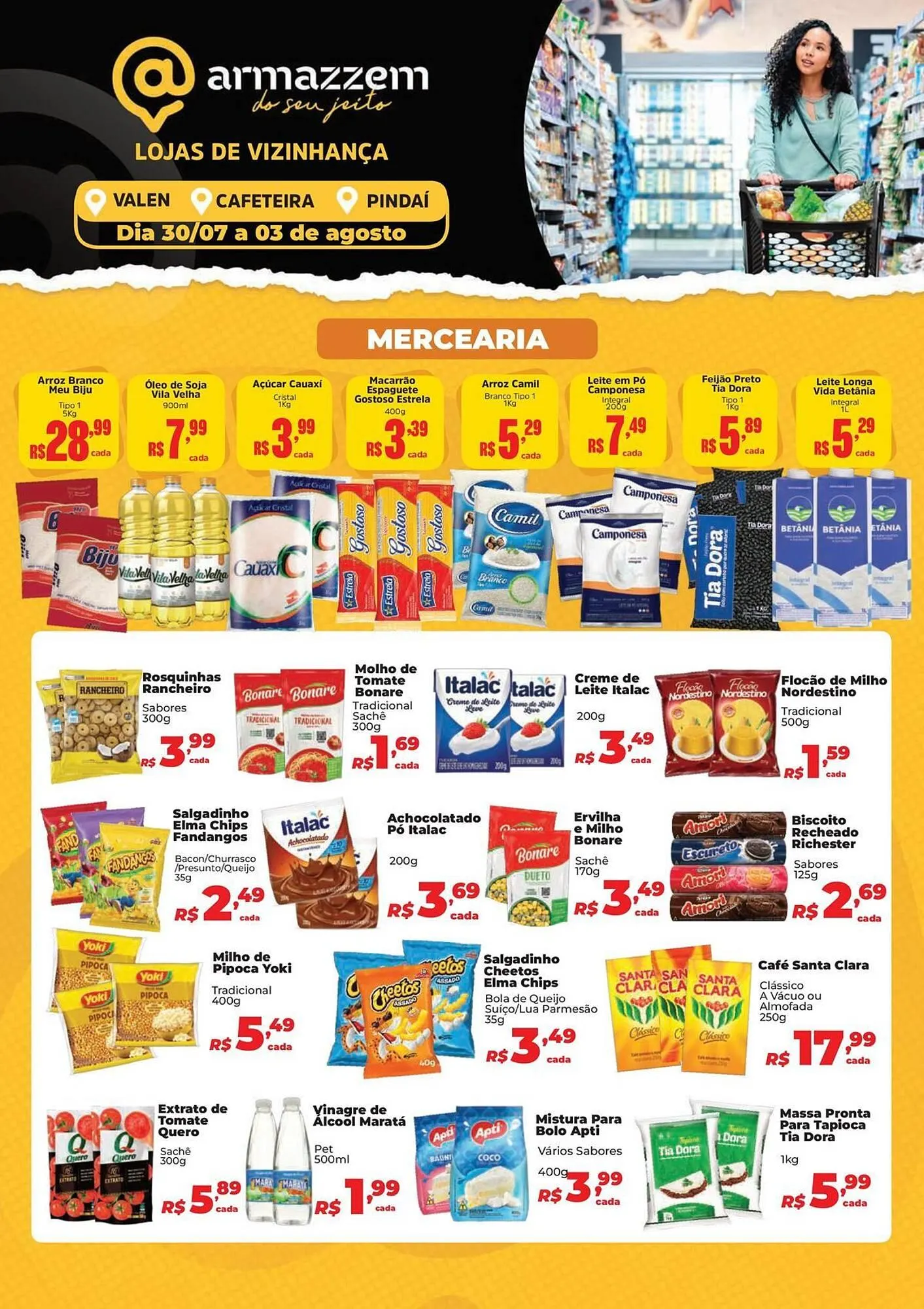Encarte de Catálogo Supermercados Mateus 30 de julho até 3 de agosto 2025 - Pagina 1