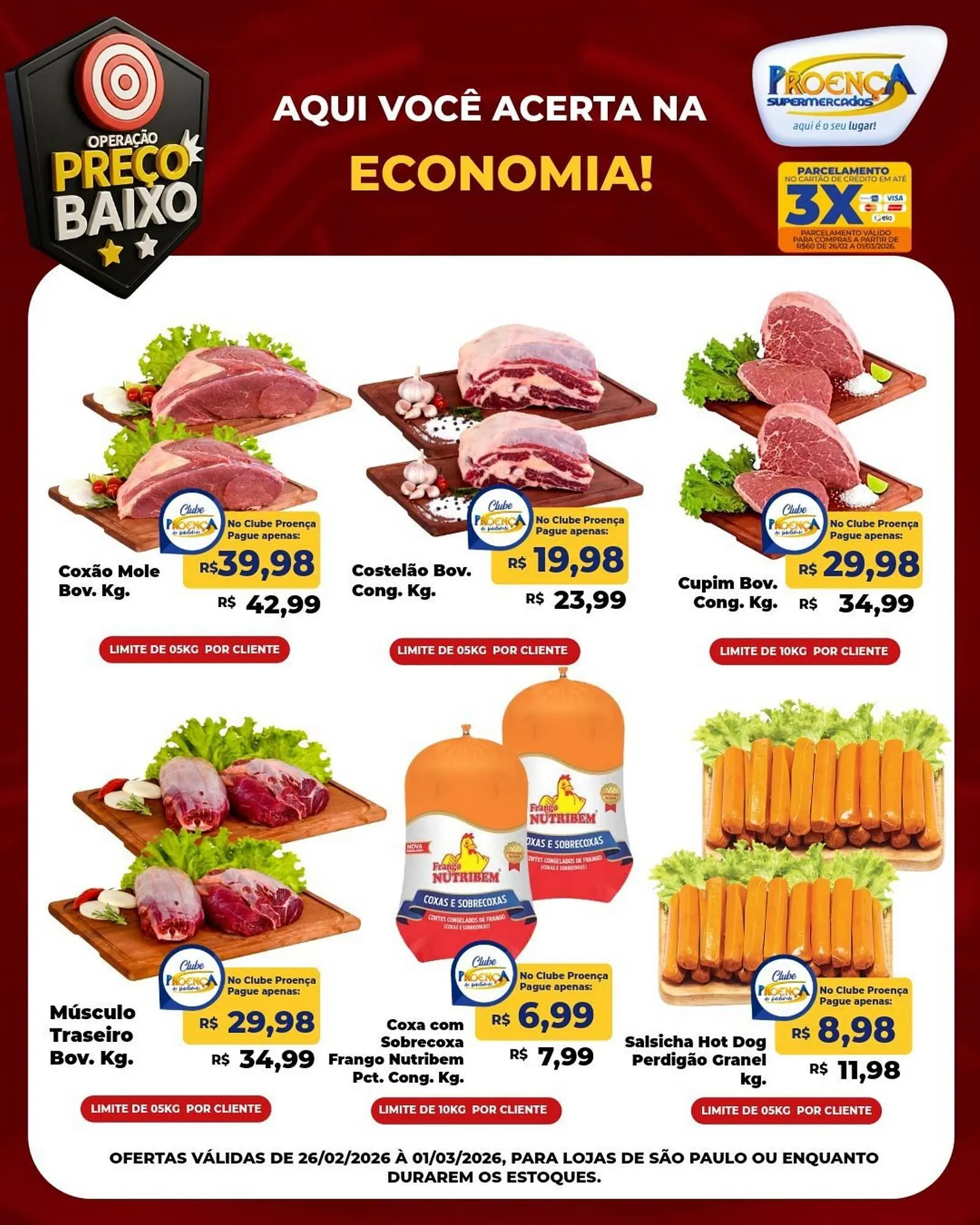 Encarte de Catálogo Proença Supermercados 26 de fevereiro até 1 de março 2026 - Pagina 3