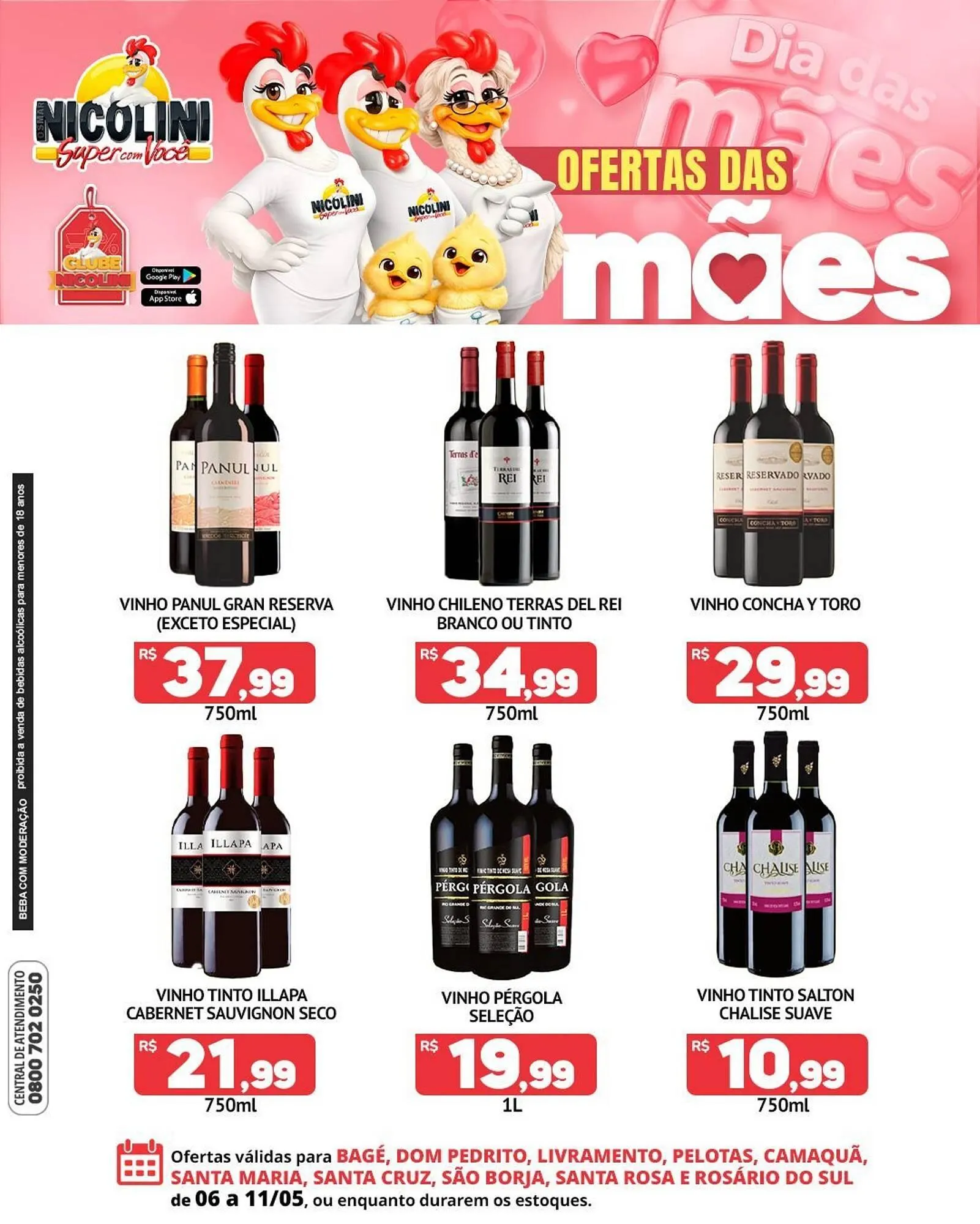 Encarte de Catálogo Super Nicolini 6 de maio até 11 de maio 2026 - Pagina 4