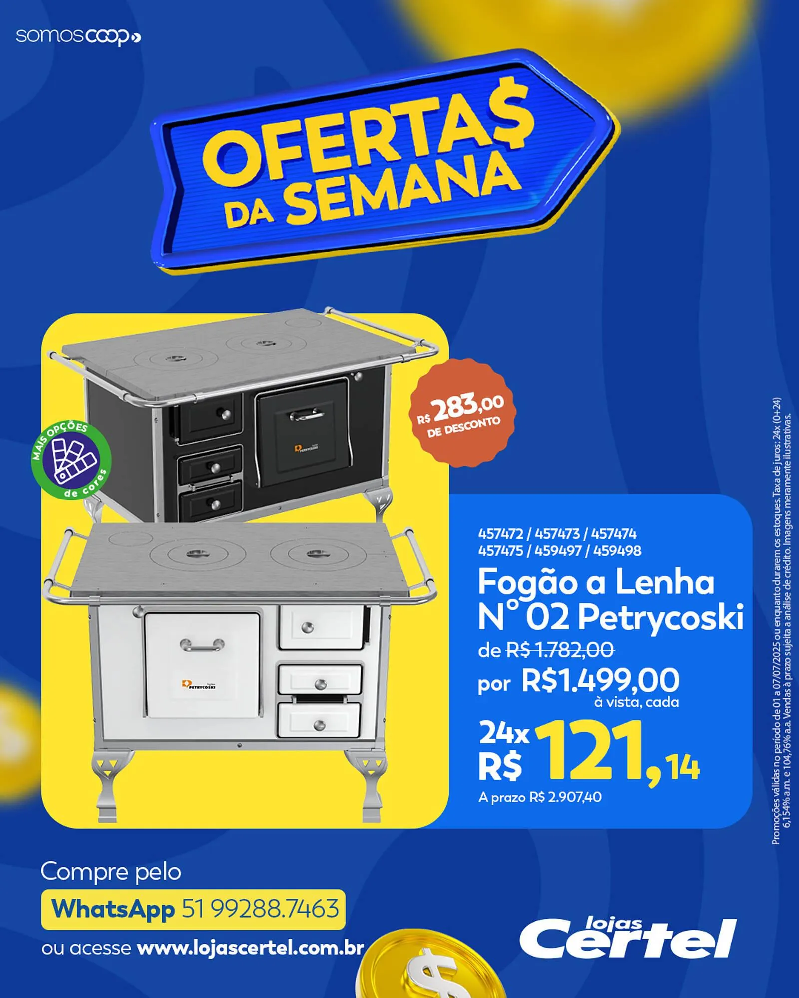 Encarte de Catálogo Lojas Certel 1 de julho até 7 de julho 2025 - Pagina 2