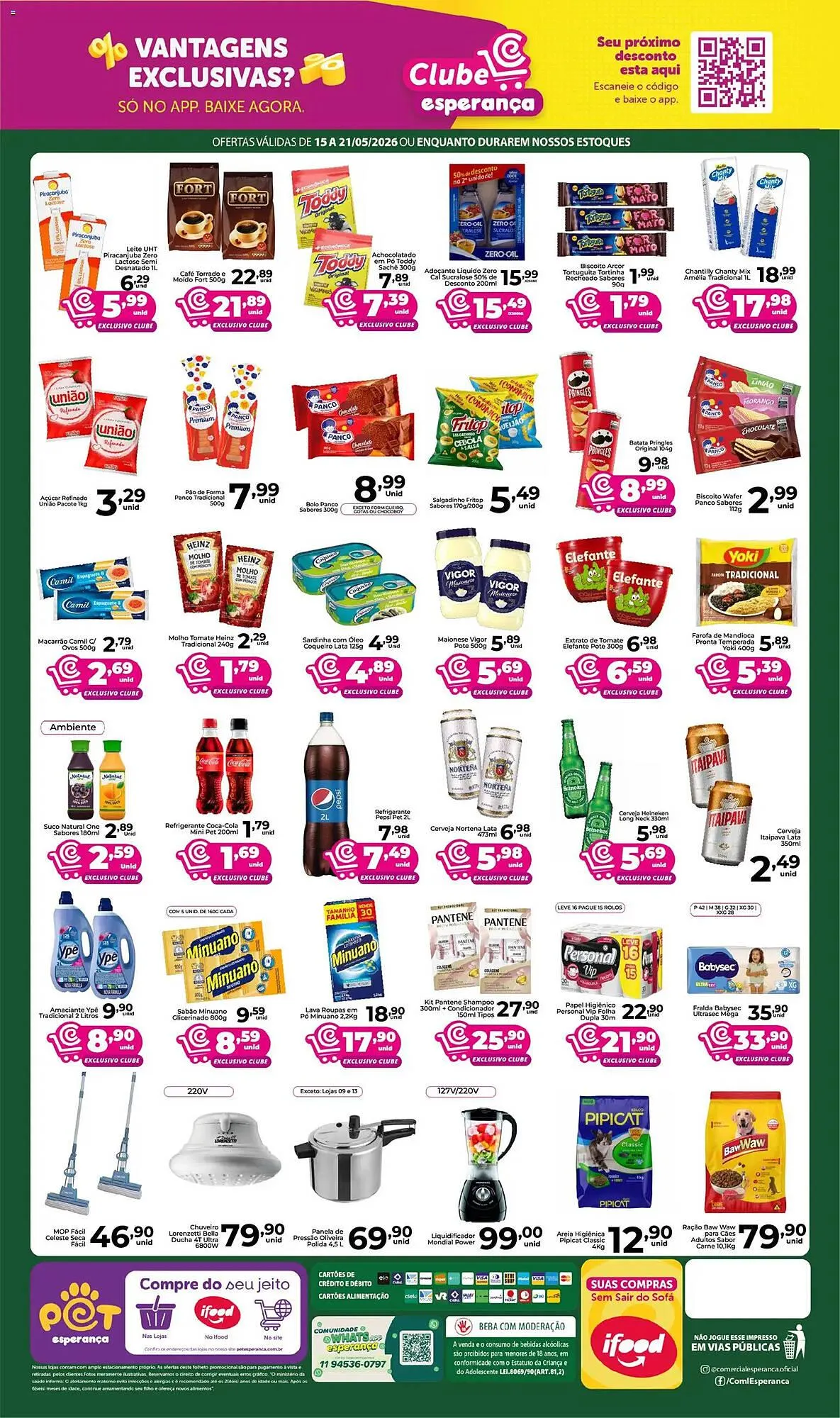 Encarte de Folheto Comercial Esperança 15 de maio até 17 de maio 2026 - Pagina 2