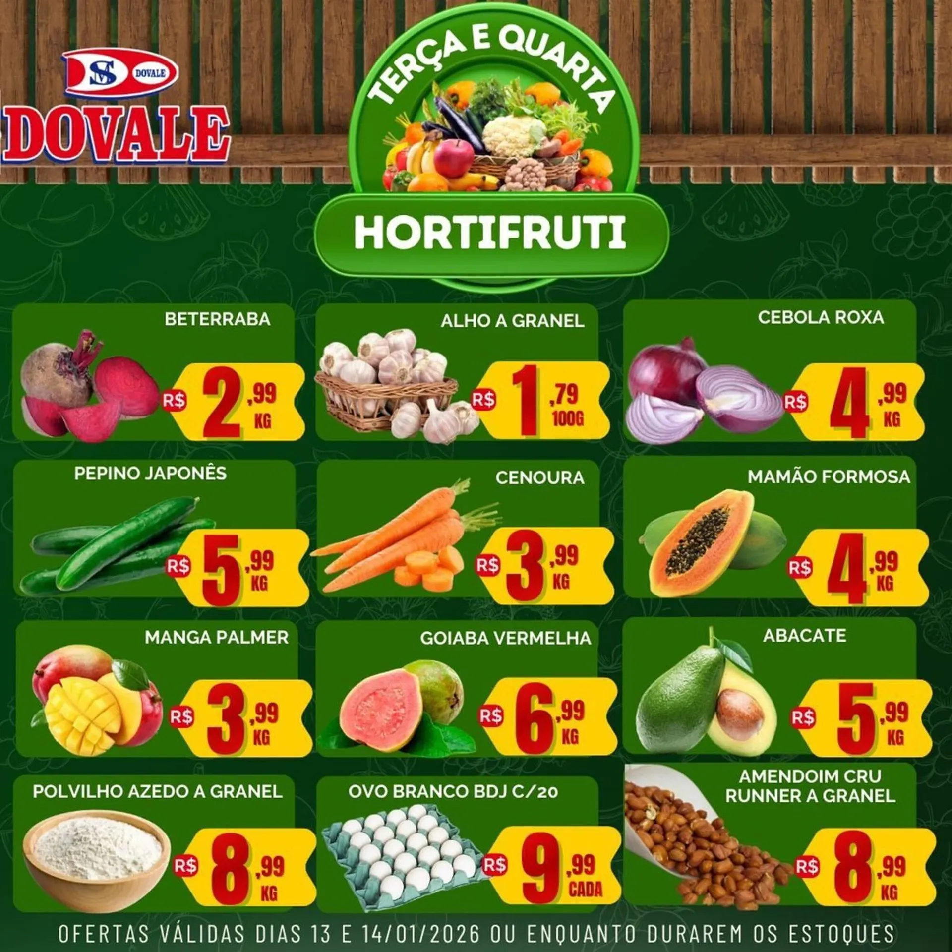 Encarte de Folheto Dovale 14 de janeiro até 14 de janeiro 2026 - Pagina 1