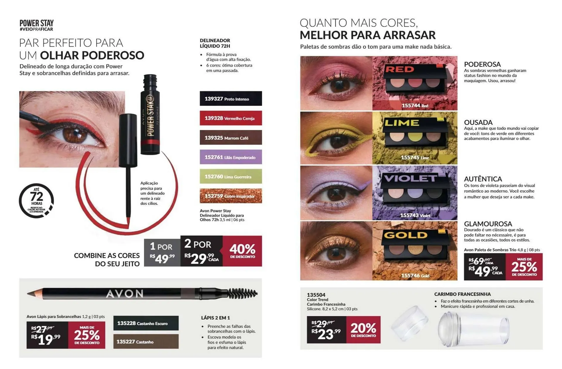 Encarte de Catálogo Avon 9 de junho até 9 de julho 2025 - Pagina 92