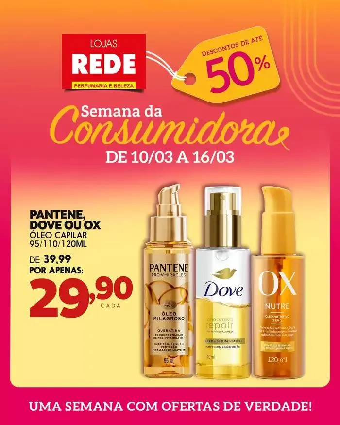 Encarte de Encarte Lojas Rede 10 de março até 16 de março 2025 - Pagina 5