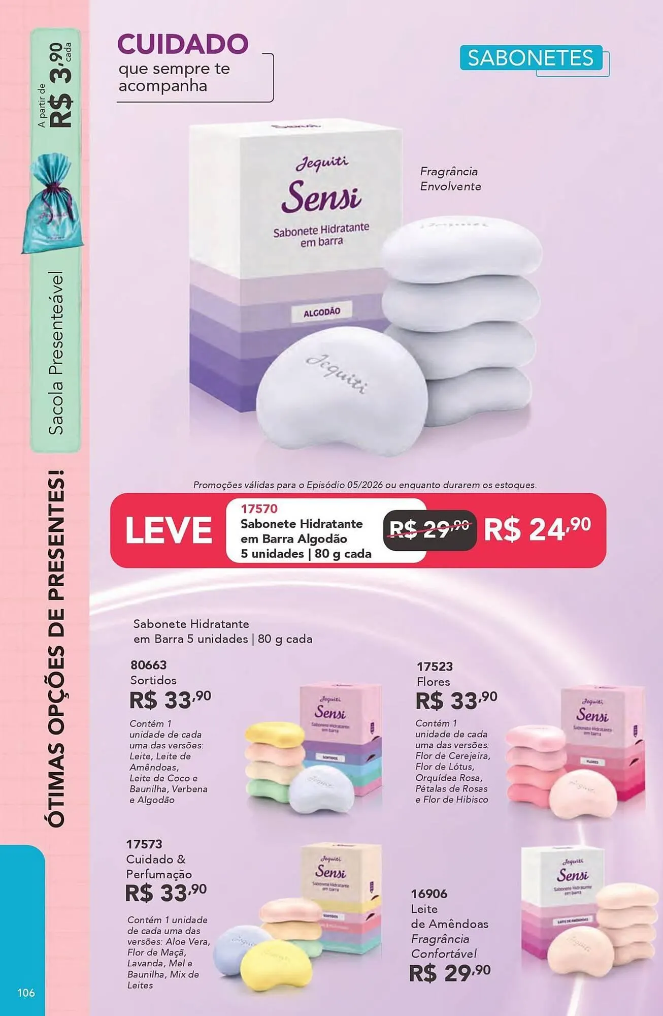 Encarte de Catálogo Jequiti 1 de maio até 31 de maio 2026 - Pagina 106