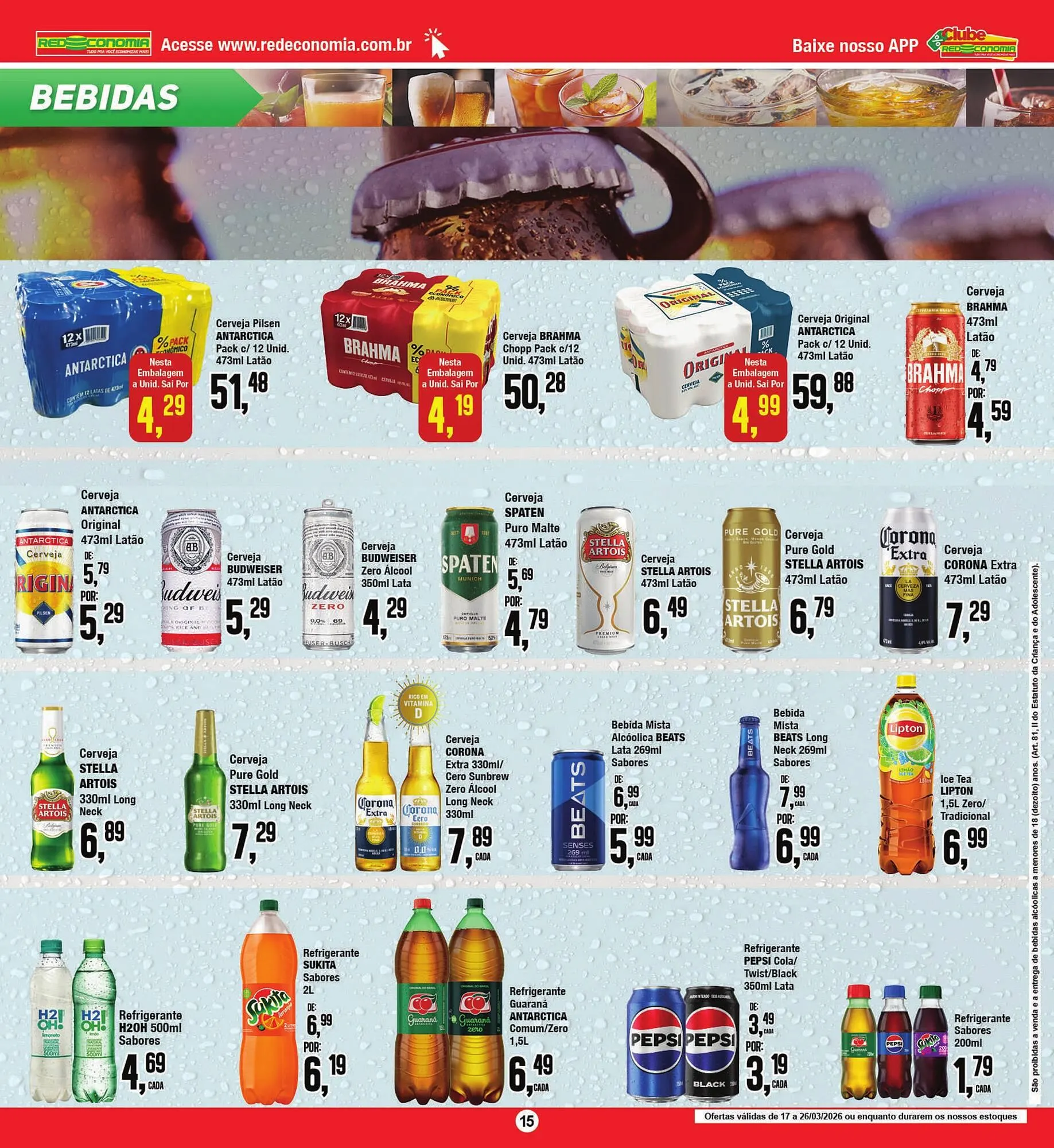 Encarte de Encarte Redeconomia 18 de março até 23 de março 2026 - Pagina 15