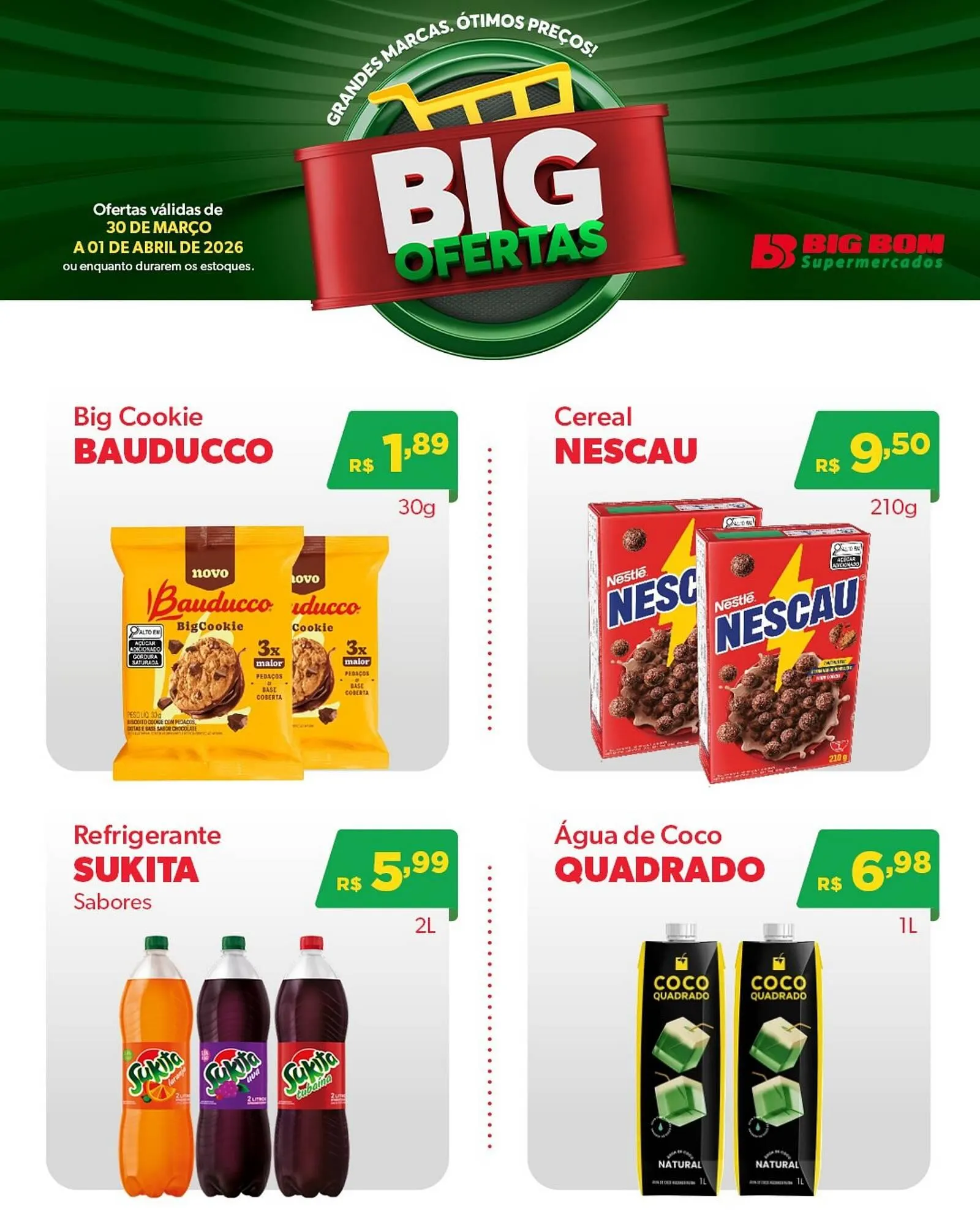 Encarte de Catálogo Big Bom Supermercados 30 de março até 1 de abril 2026 - Pagina 3