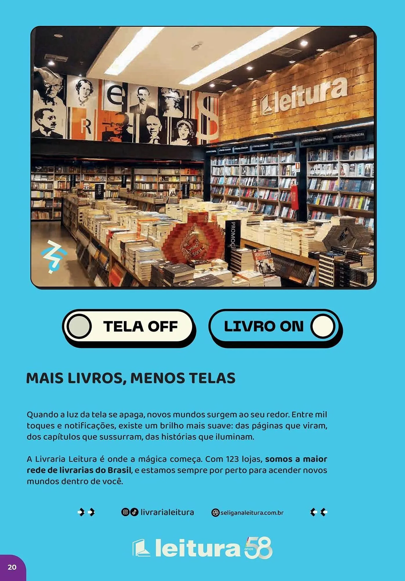 Encarte de Catálogo Livraria Leitura 27 de maio até 13 de julho 2025 - Pagina 20