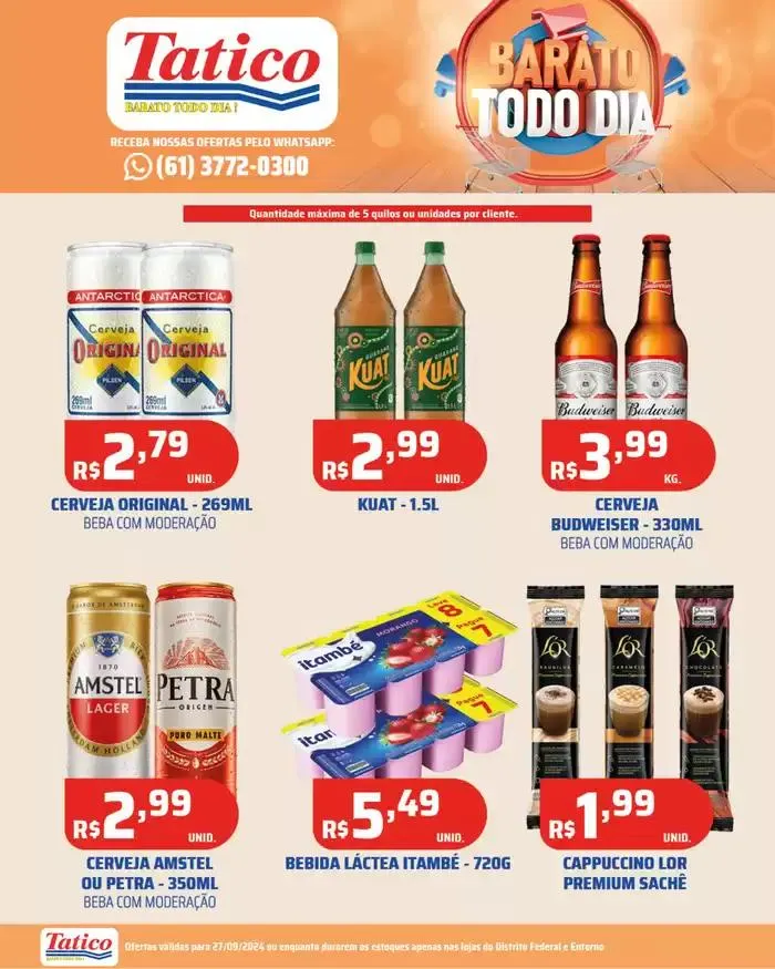 Encarte de Barato Todo Dia 27 de setembro até 30 de setembro 2024 - Pagina 5