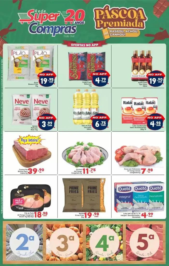 Encarte de Encarte Rede Super Compras 4 de maio até 10 de maio 2025 - Pagina 1