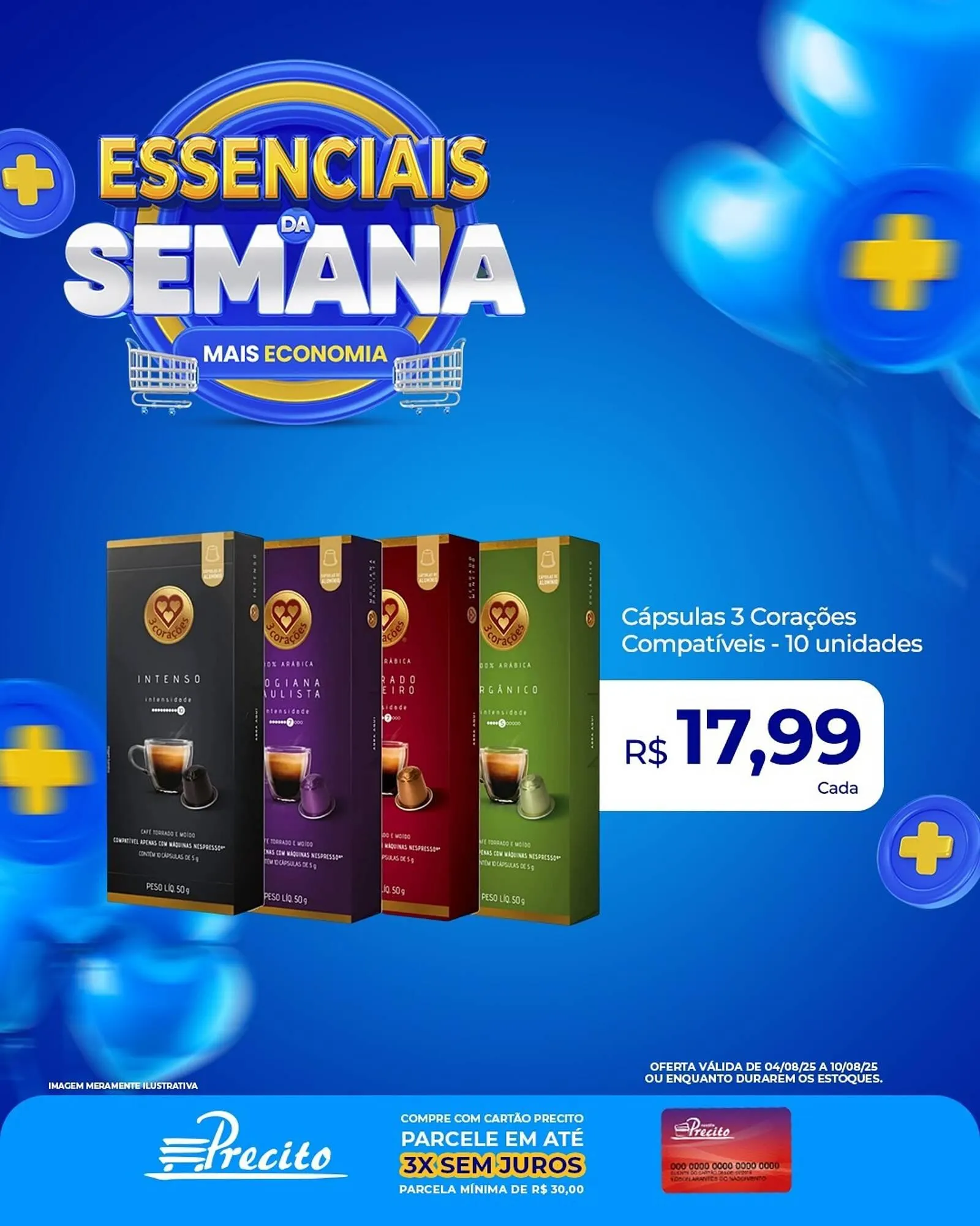 Encarte de Catálogo Supermercado Precito 4 de agosto até 10 de agosto 2025 - Pagina 4