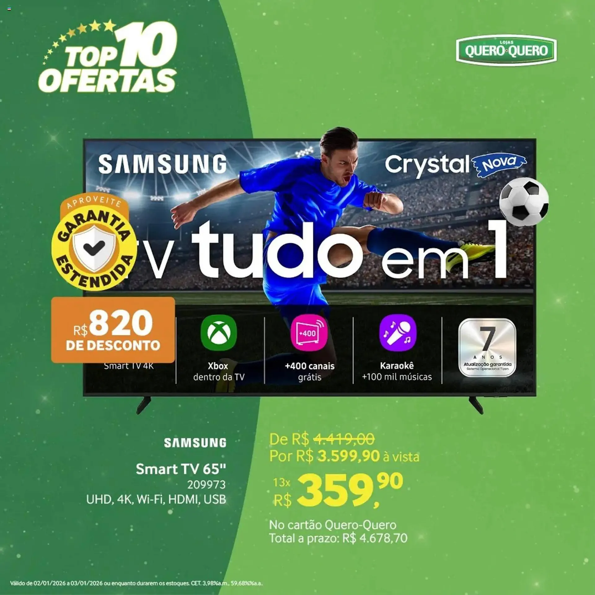 Encarte de Folheto Quero Quero 2 de janeiro até 3 de janeiro 2026 - Pagina 8