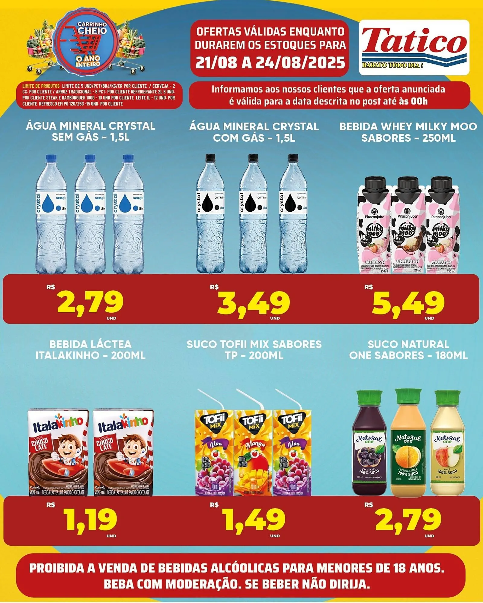Encarte de Catálogo Tatico 20 de agosto até 26 de agosto 2025 - Pagina 3