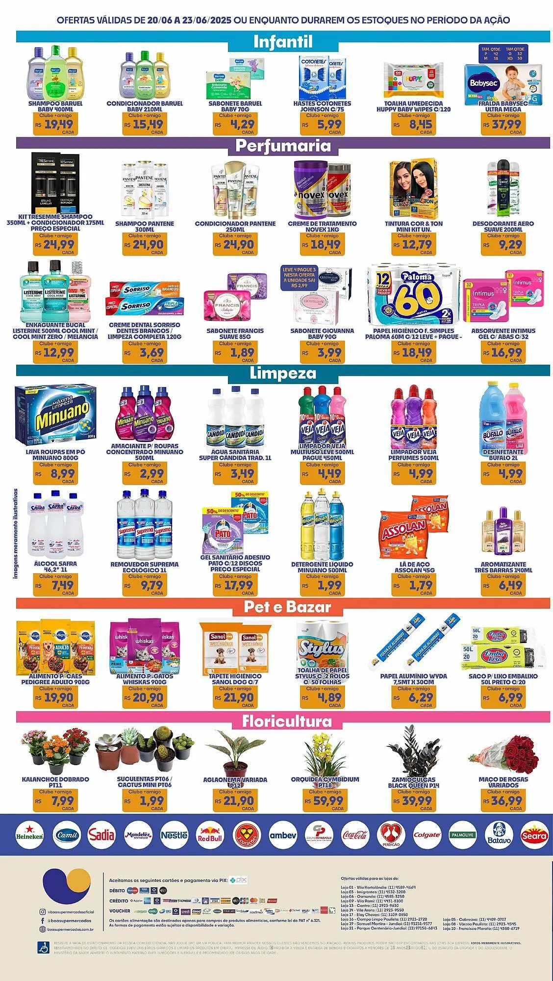 Encarte de Catálogo Boa Supermercados 20 de junho até 23 de junho 2025 - Pagina 3