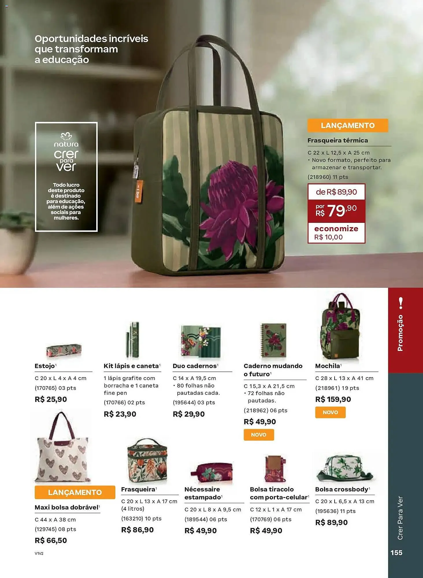 Encarte de Catálogo Natura 4 de fevereiro até 25 de fevereiro 2026 - Pagina 155