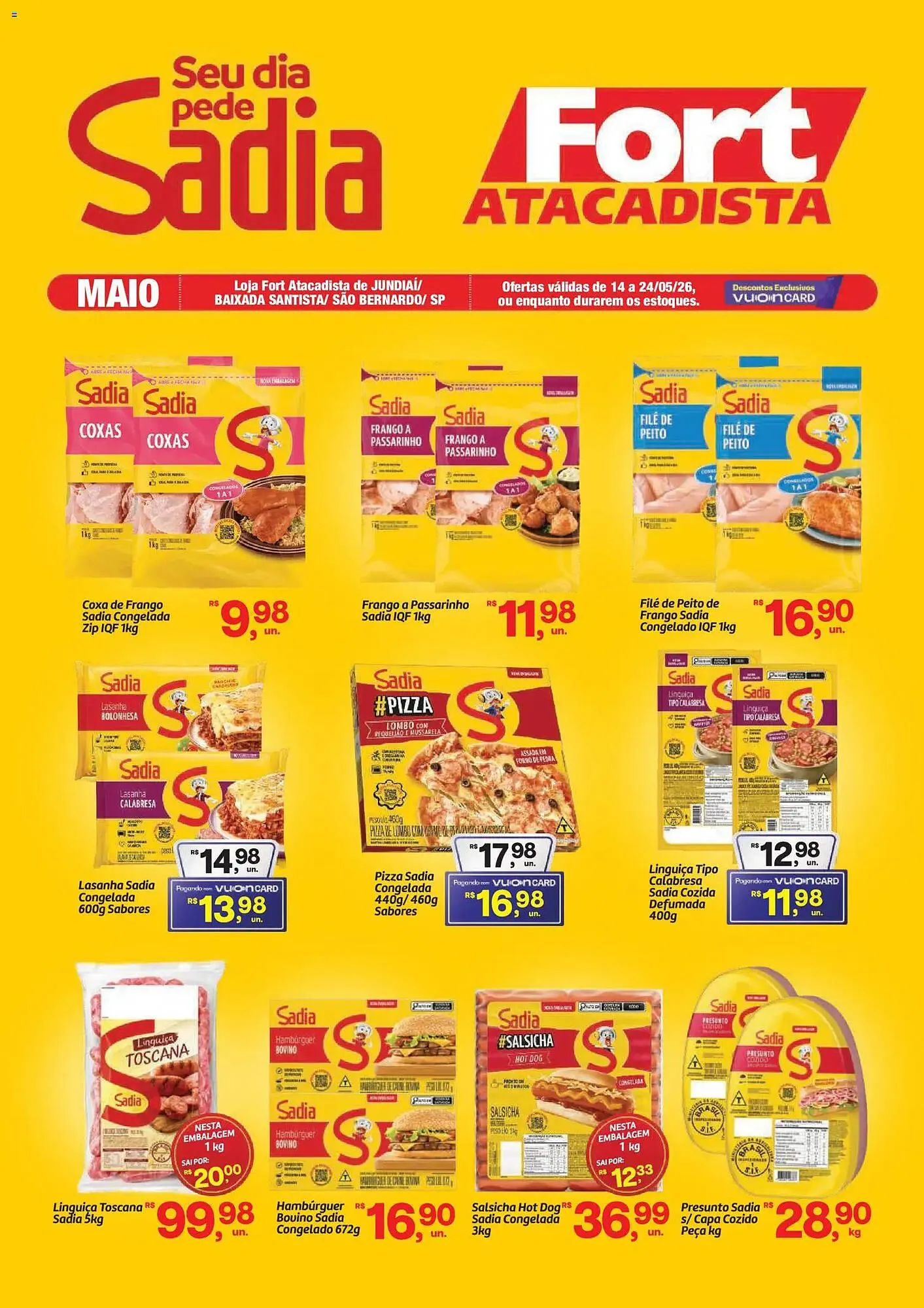 Encarte de Tabloide Fort Atacadista 14 de maio até 24 de maio 2026 - Pagina 1